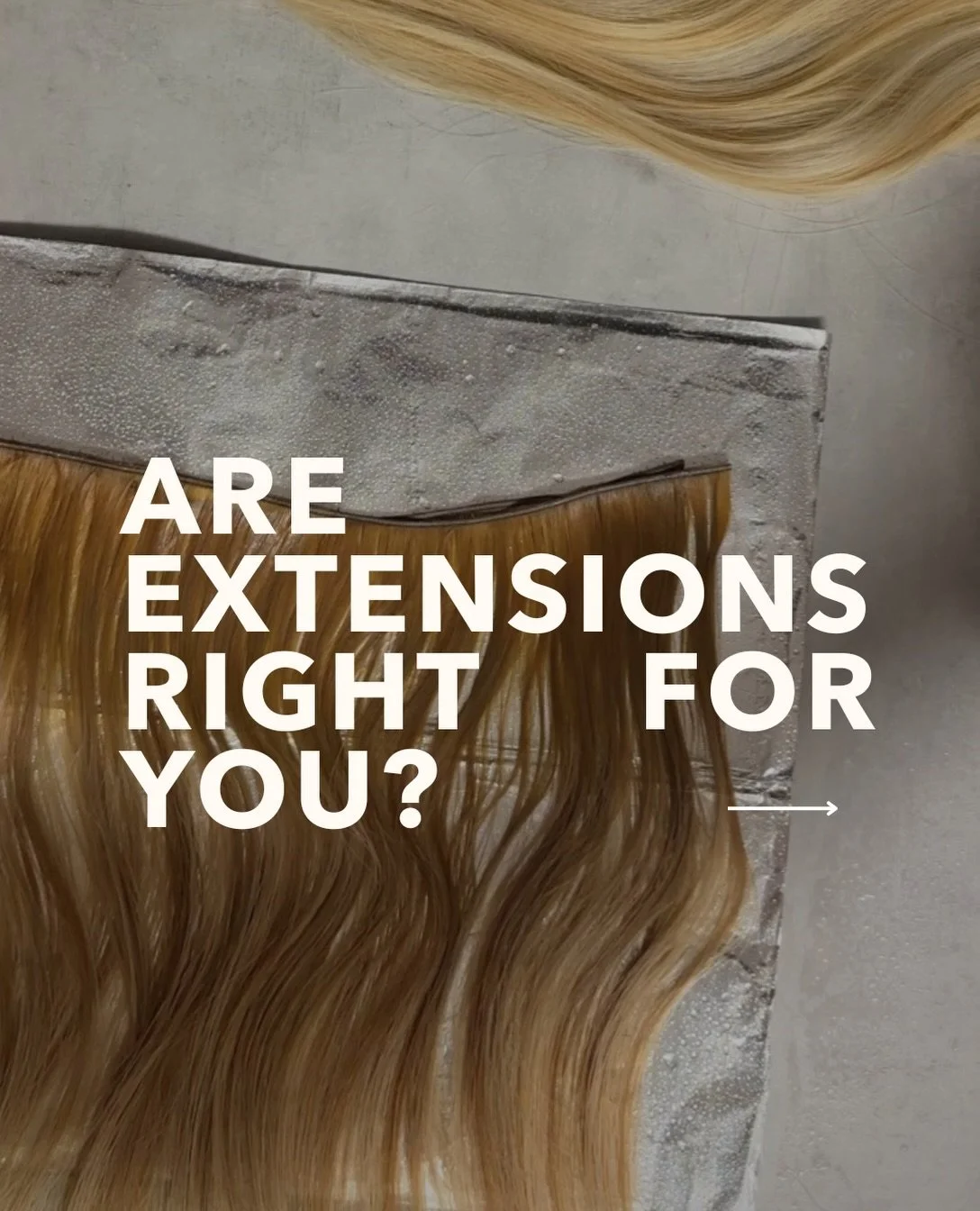 Extensions aren&rsquo;t only for dramatically longer hair. They can add fullness, enhance your shape or help create the hair you haven&rsquo;t been able to achieve naturally. Would you get extensions?