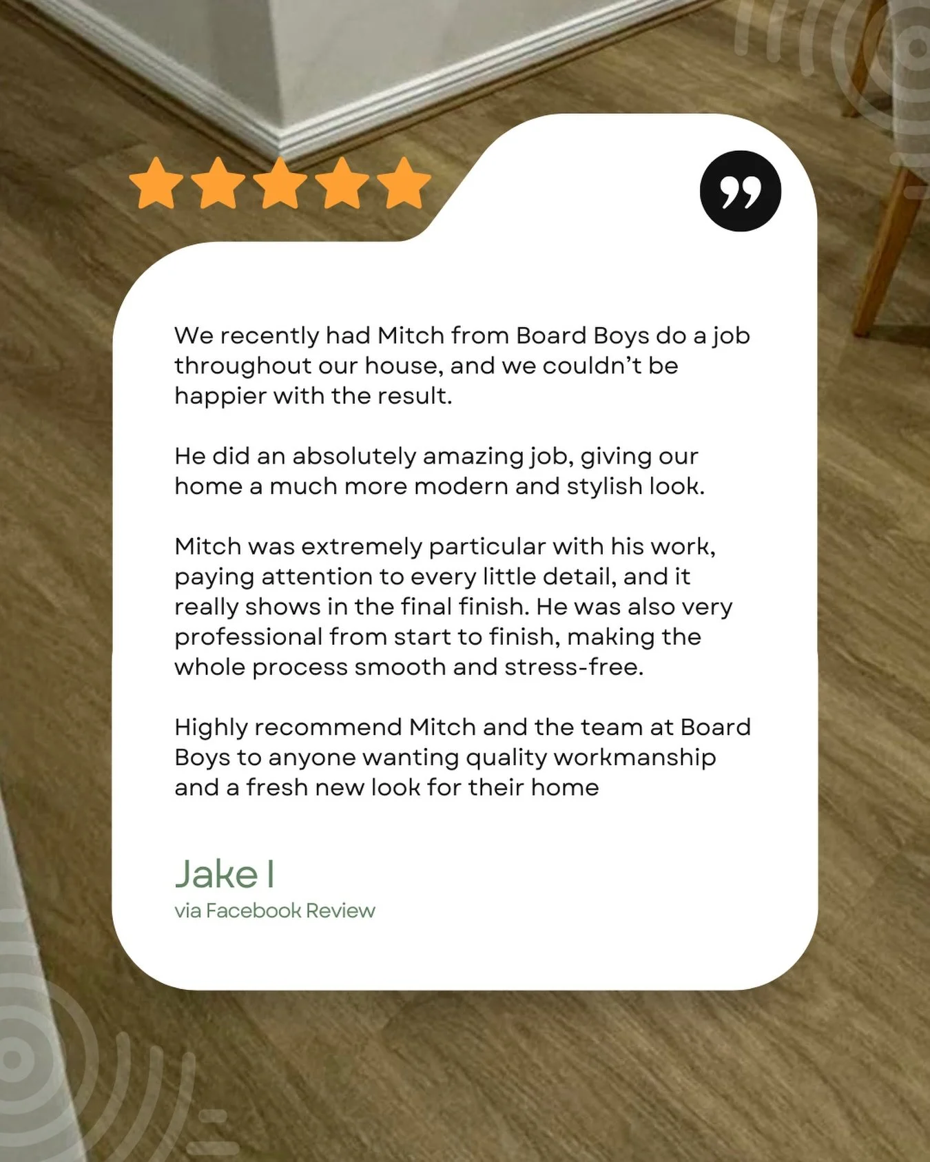 Always love hearing feedback from our customers!