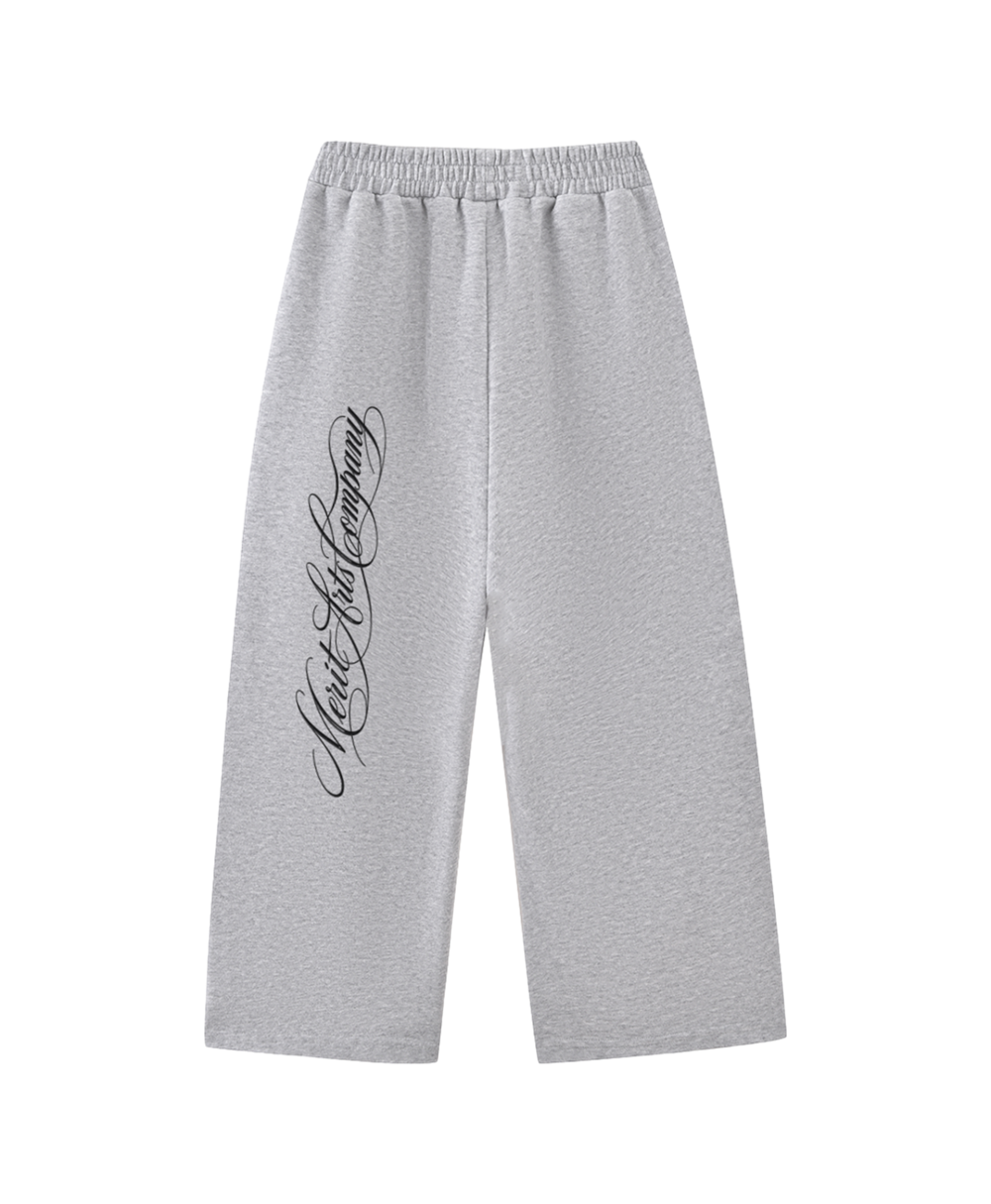 Studio Branded Essential Straight-Leg Sweatpants