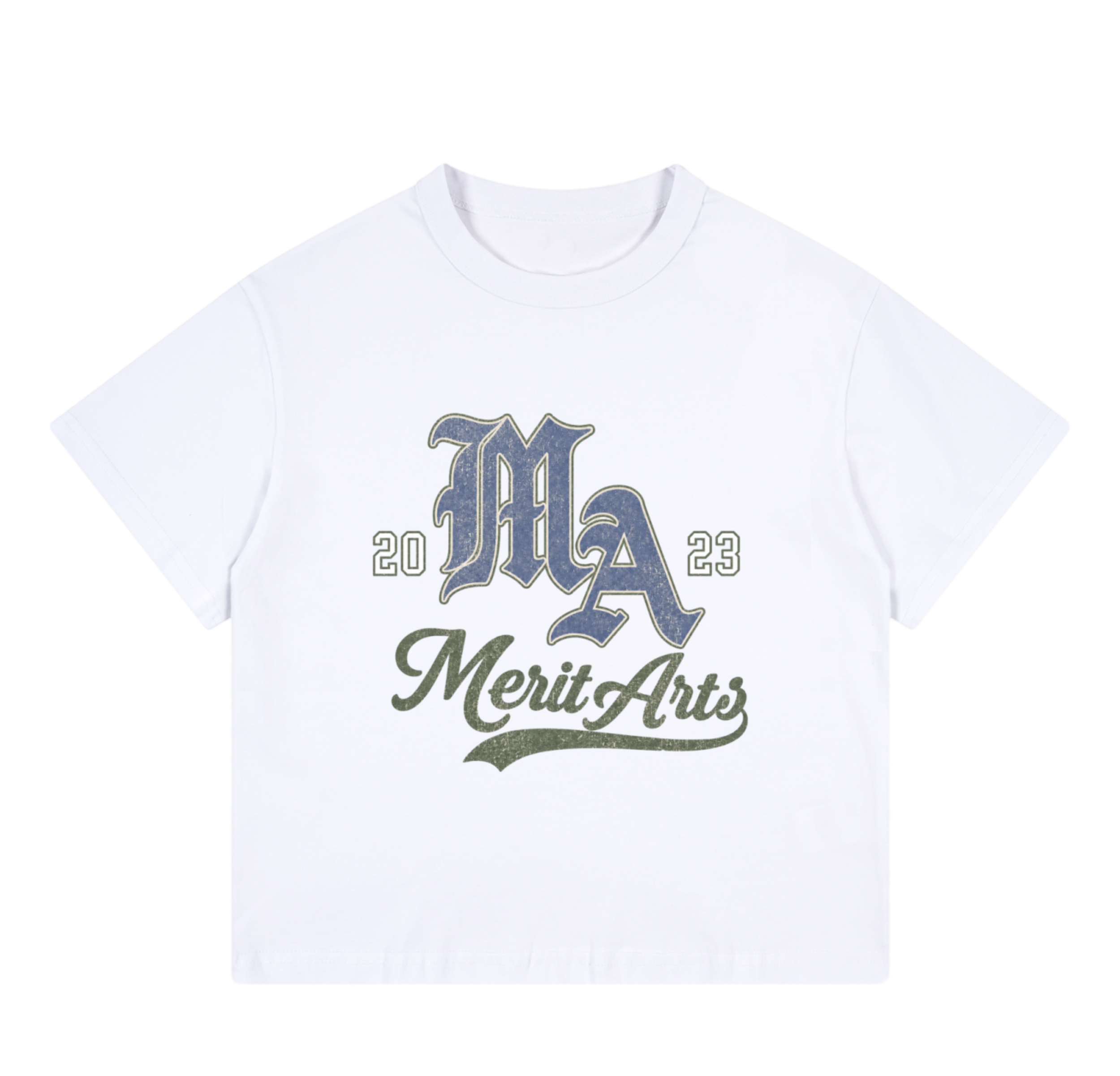 Merit Arts Old Letter Jersey Graphic