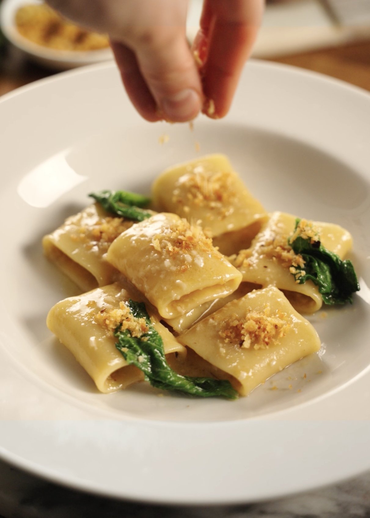 Anchovy Paccheri