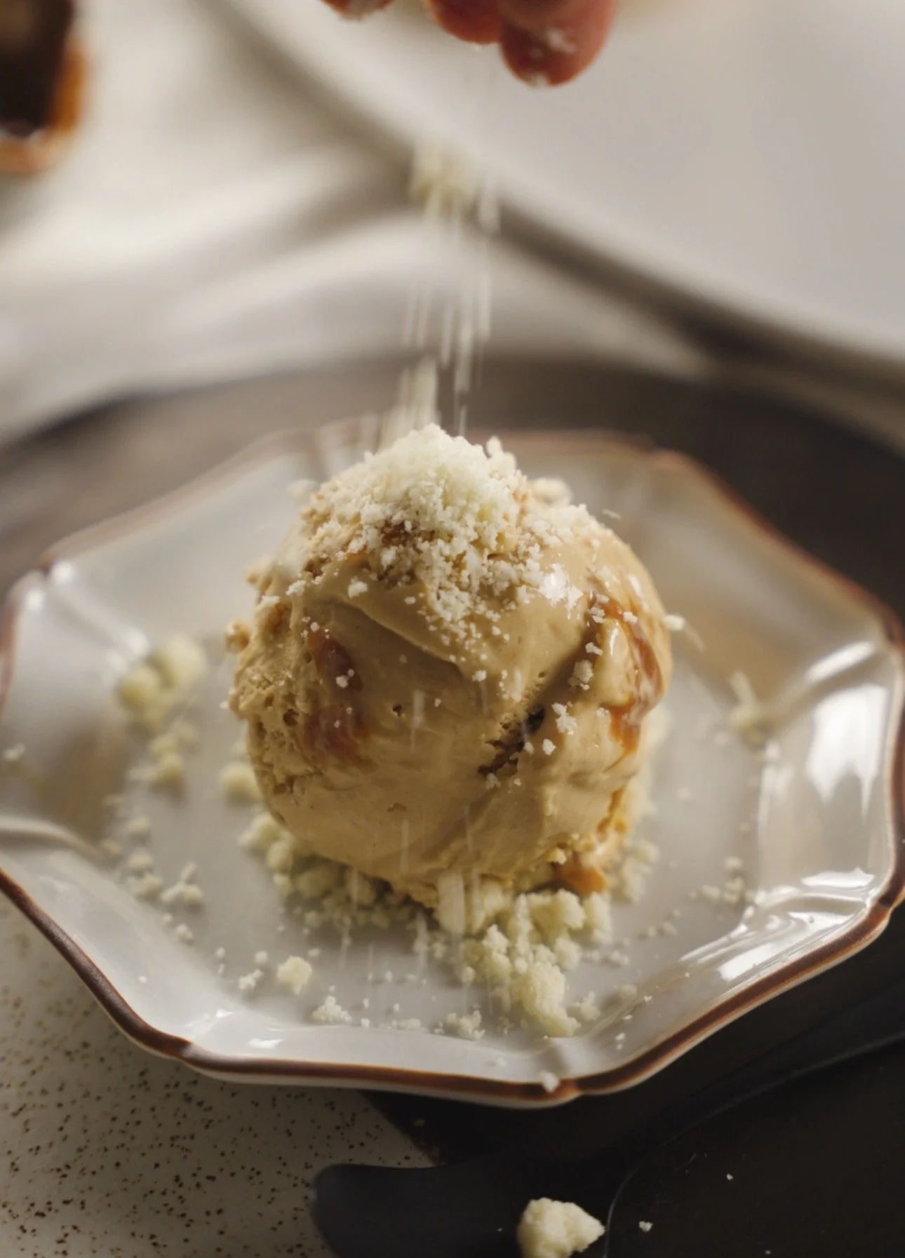 Salt Cookie Caramel Ice Cream