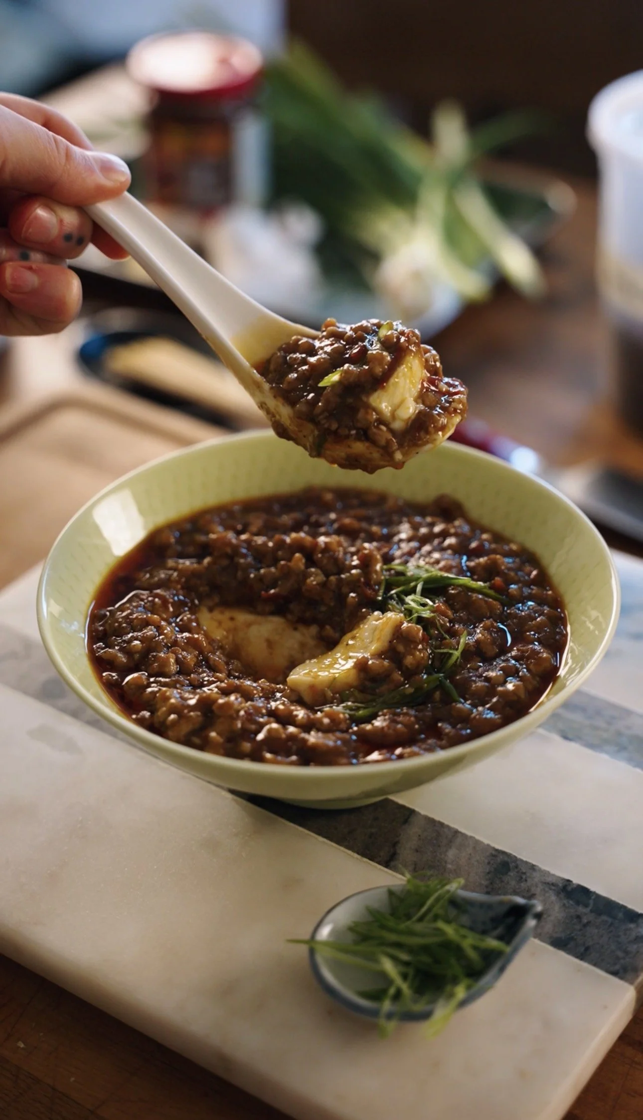 Mapo Tofu Pudding