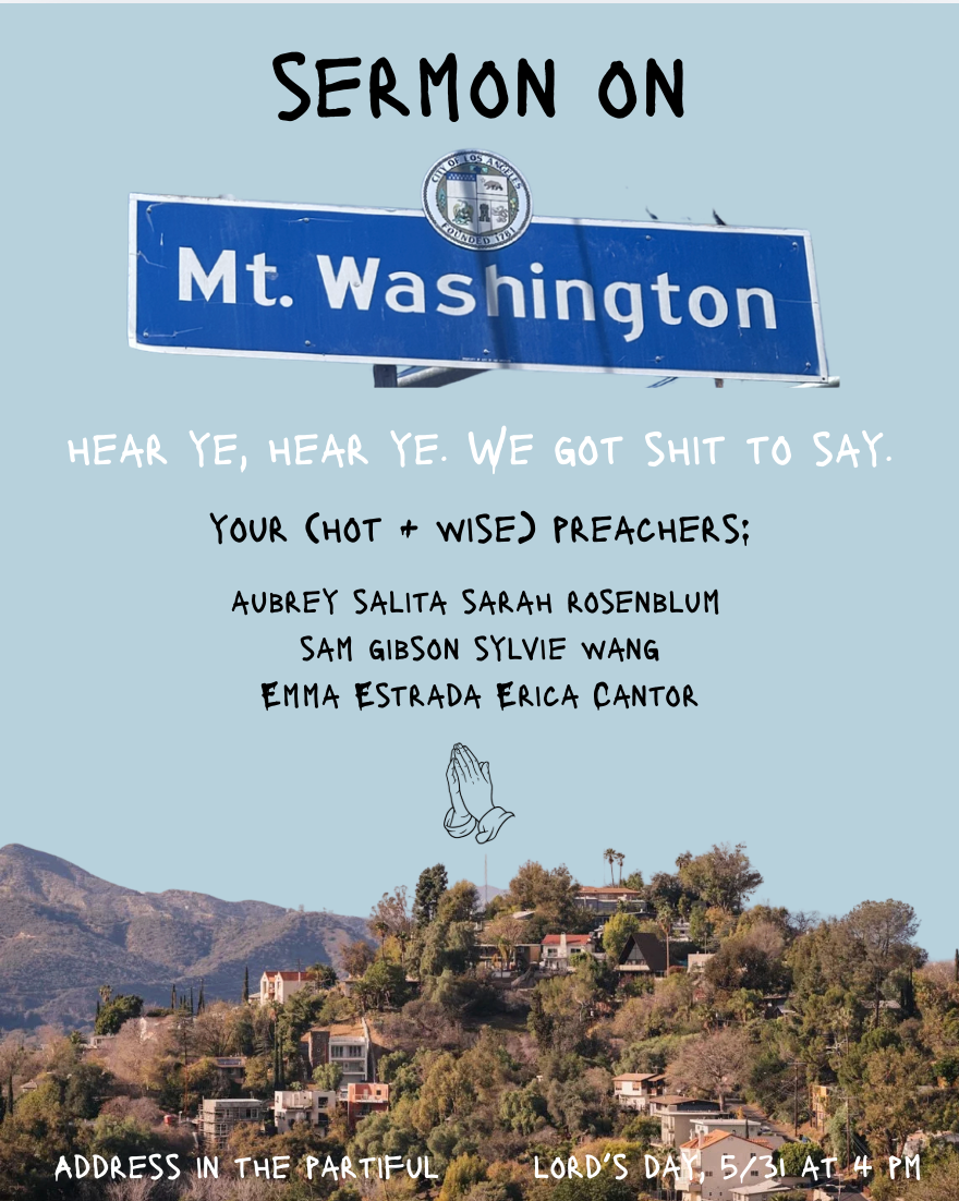 Sermon on Mt. Washington