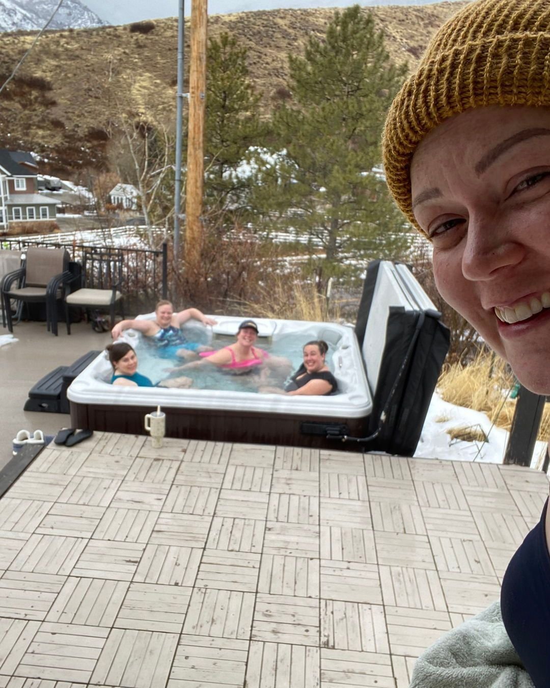 Book Club Retreat 2025 was a success! Especially  since it almost wasn't. The night before we were supposed to leave, we got an extreme snowstorm warning for Lava Hot Springs and we had to pivot real quick. Thankfully our AirBnB host was incredible a