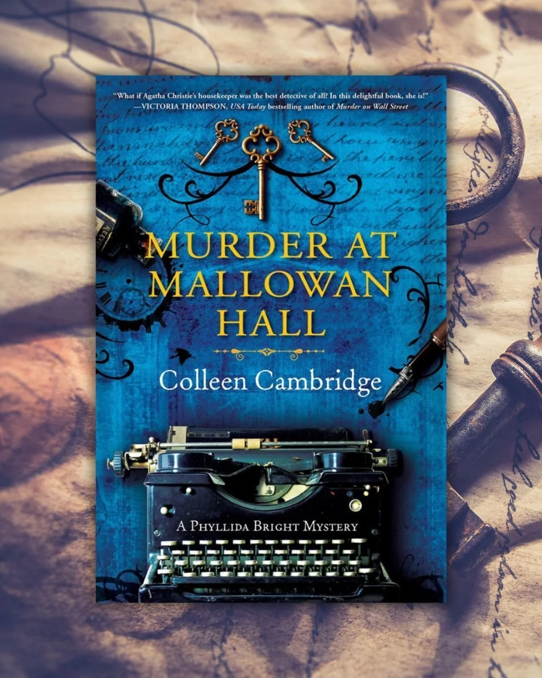 A murder set at Agatha Christie's house? You had me at hello. This has been on my TBR forever, but I obviously forgot because I thought @book.dumb introduced it to me. Not only did she not, I was the one who invited her to an author event about this 