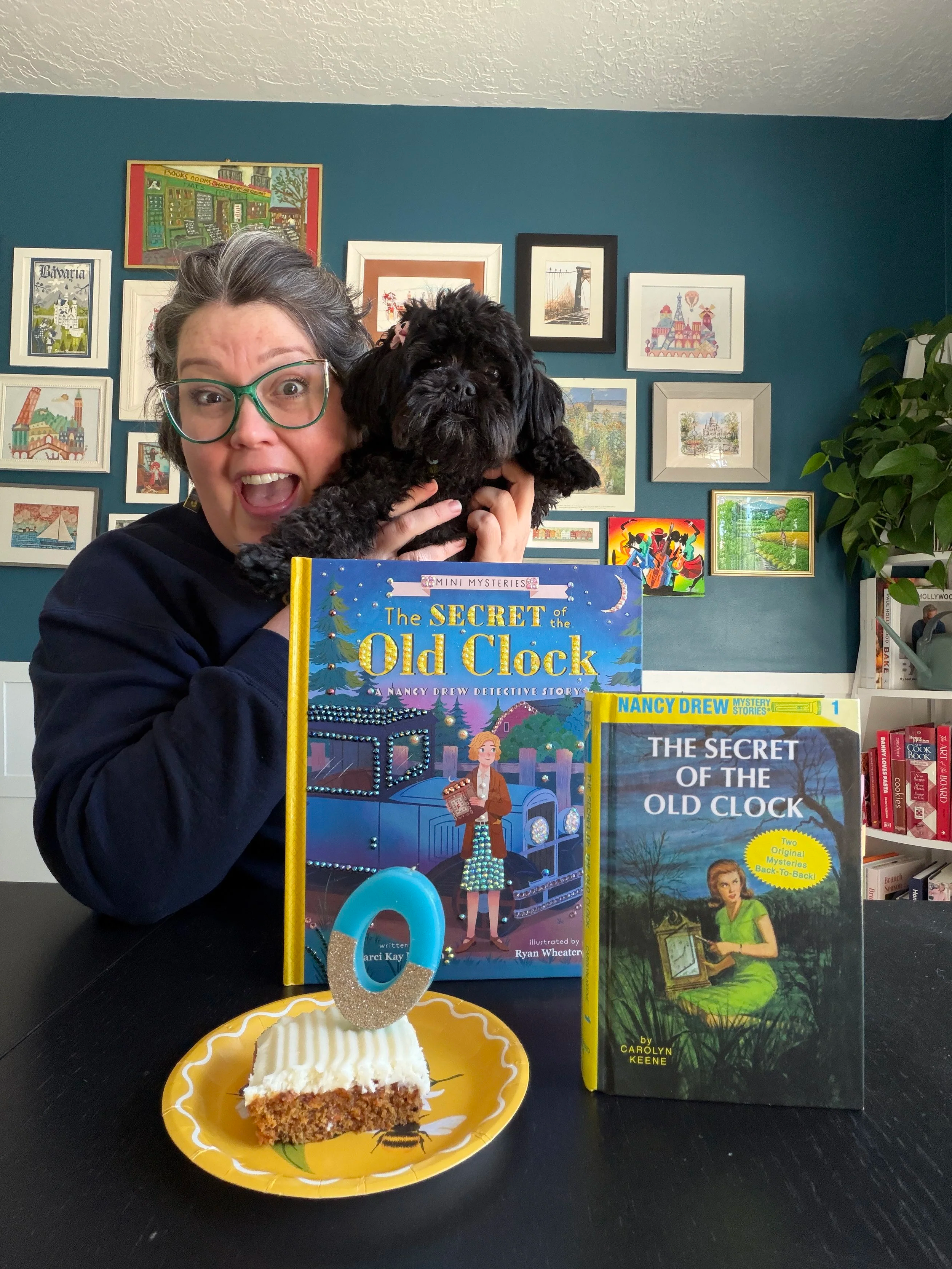 Happy book birthday, Secret of the Old Clock!