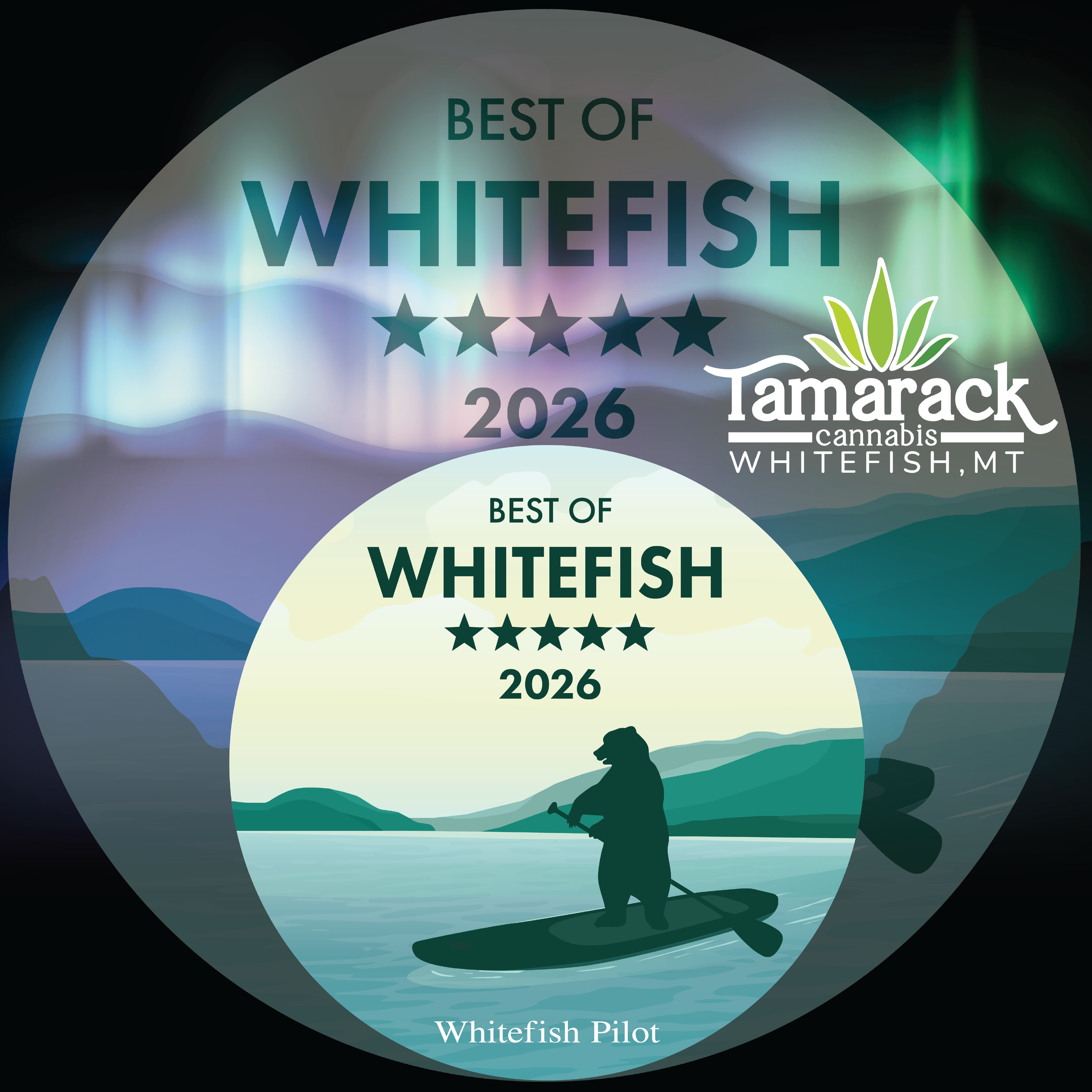 Tamarack Cannabis Wins "Best Dispensary" in Whitefish, Among other Awards