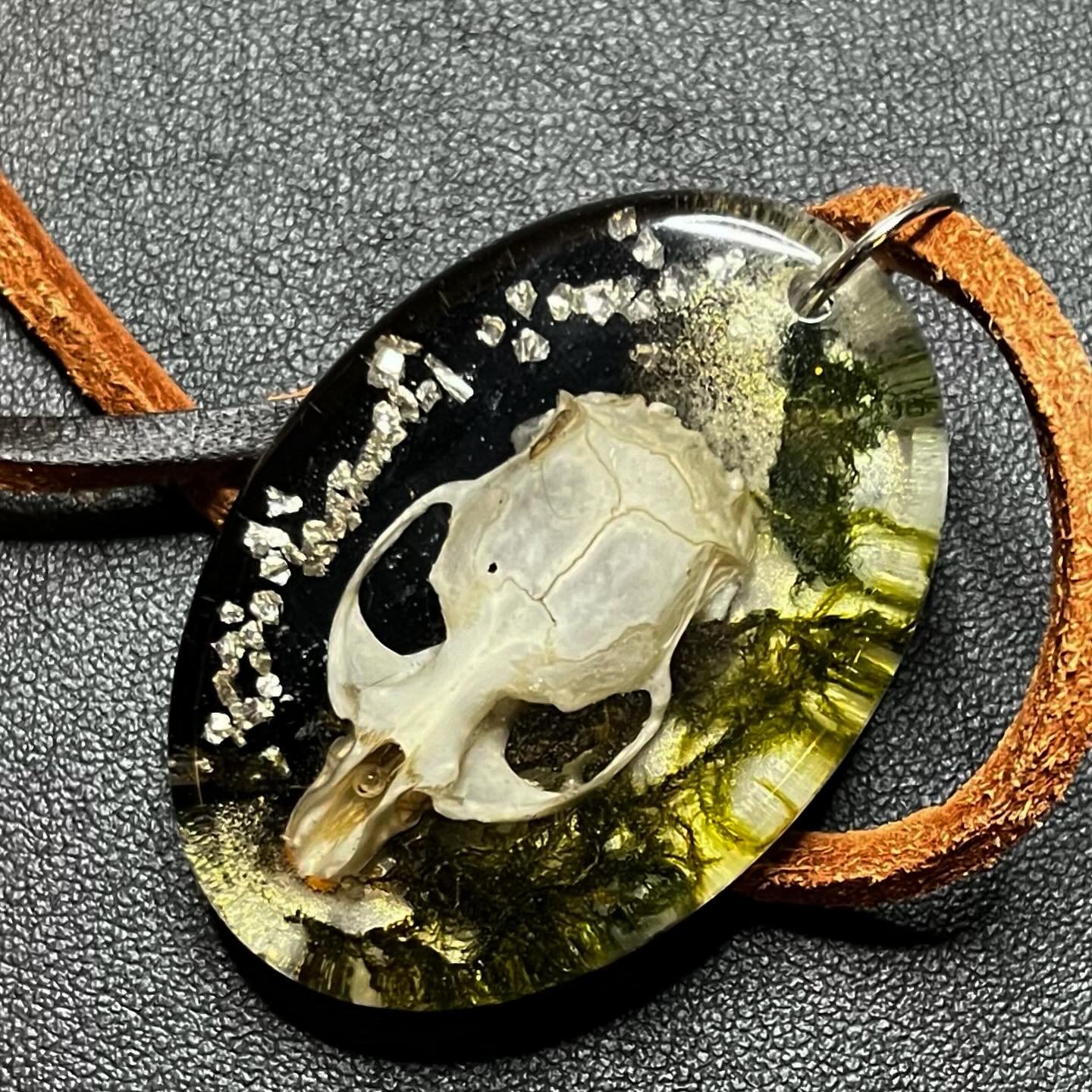 Large Rat Skull Pendant
