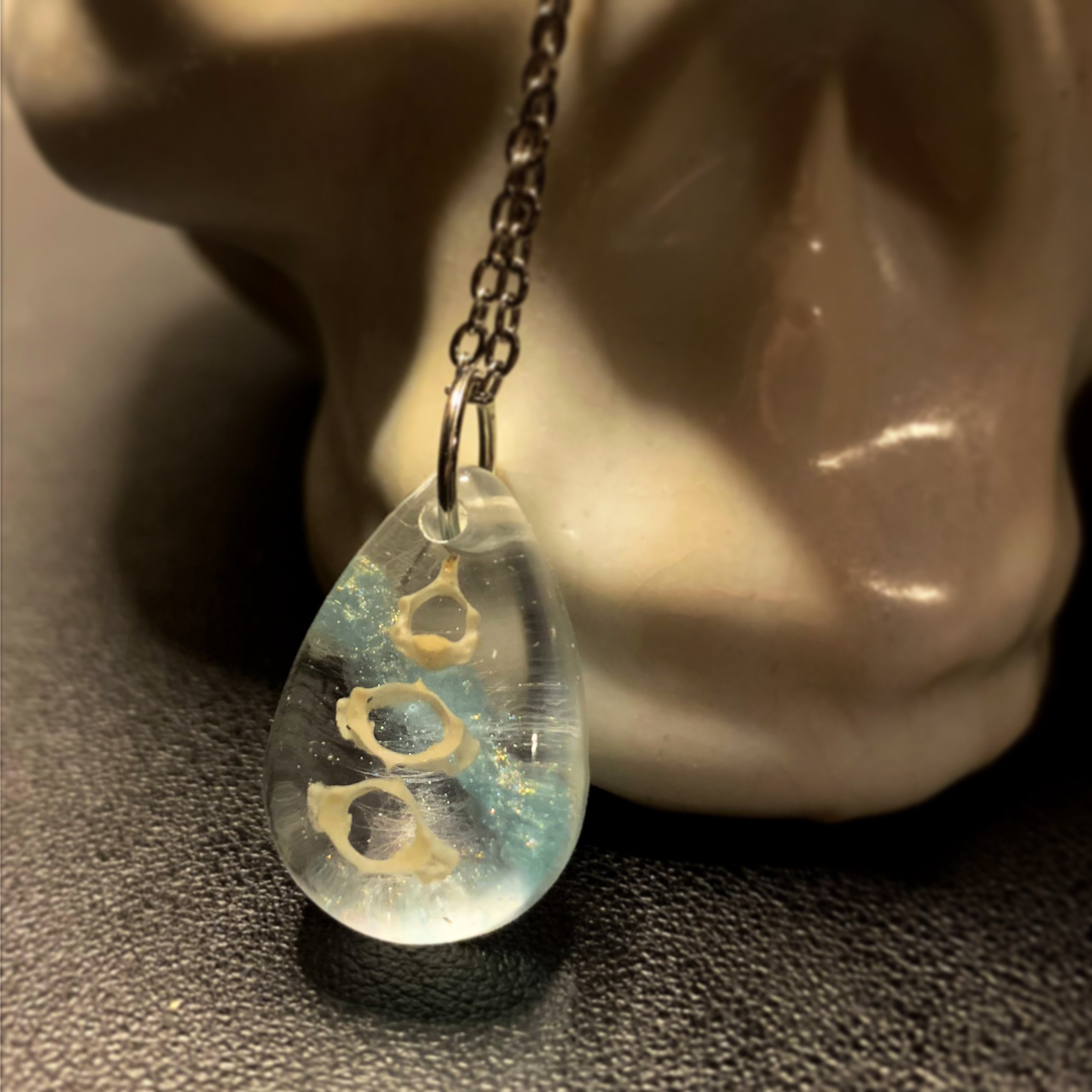 Mouse Vertebrae Necklace - SOLD