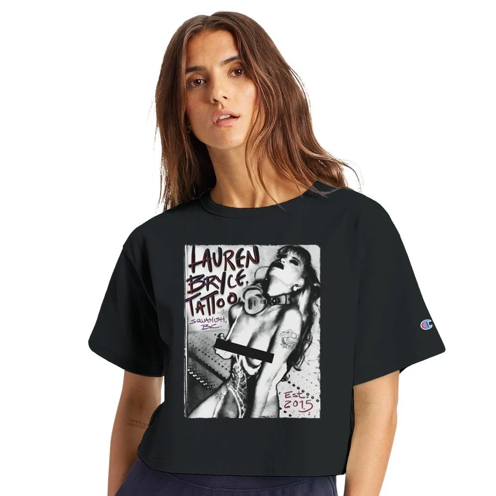 Women's Cropped Heritage Crewneck T-Shirt | Champion T453W