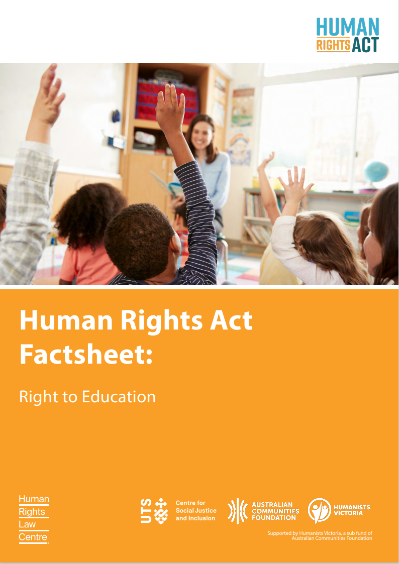Right to education factsheet