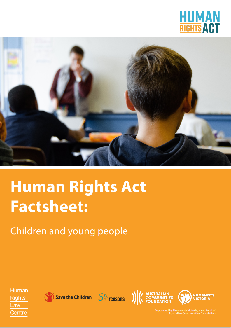 Human Rights Act and children and young people
