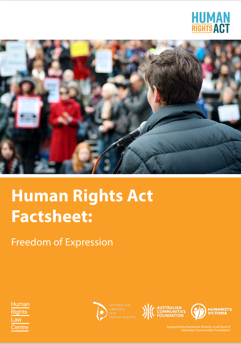 Freedom of expression factsheet