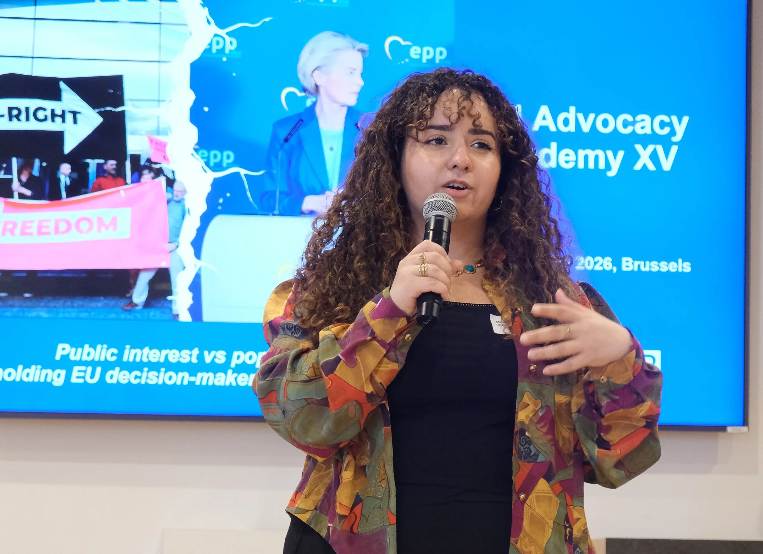 “Work with groups that feel far removed from your usual topic... Involve marginalised people directly, so your strategies actually reflect the issues they're facing” Atusa Karbaschi, COSPE