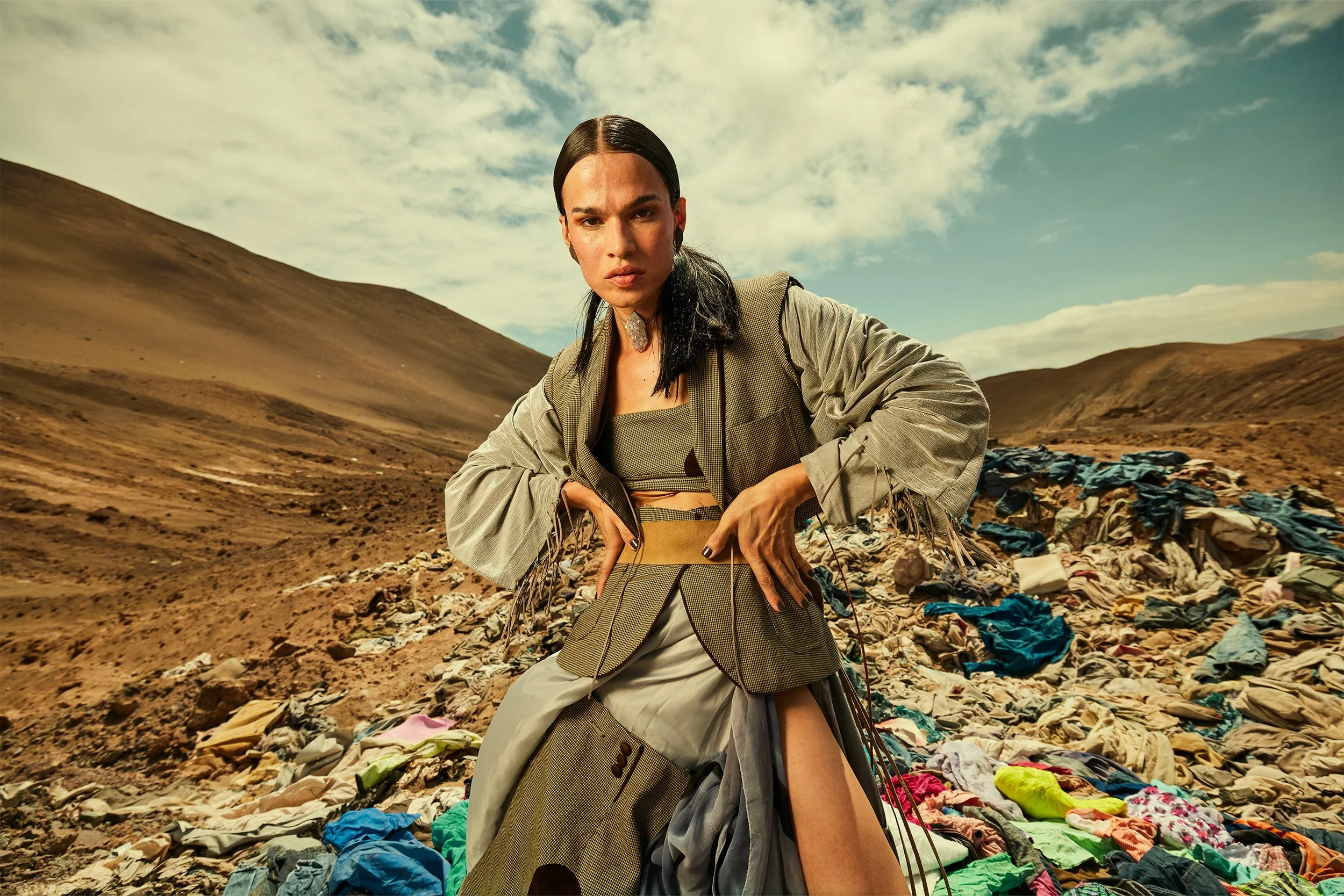 Atacama Fashion Week 2024; Desierto Vestido