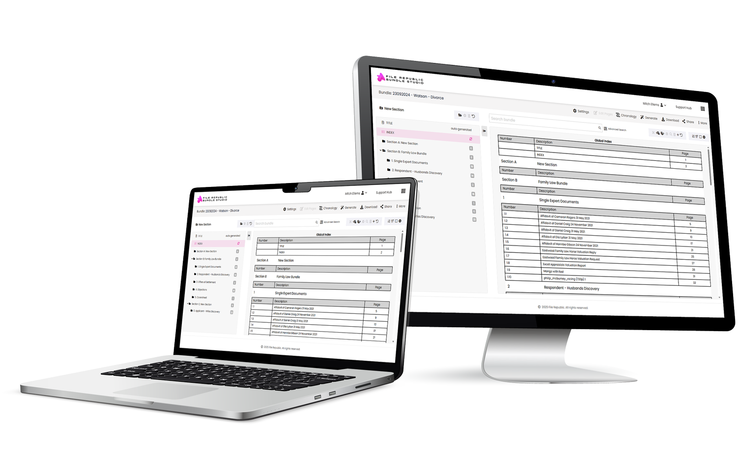 Digital court ready bundles — File Republic AU