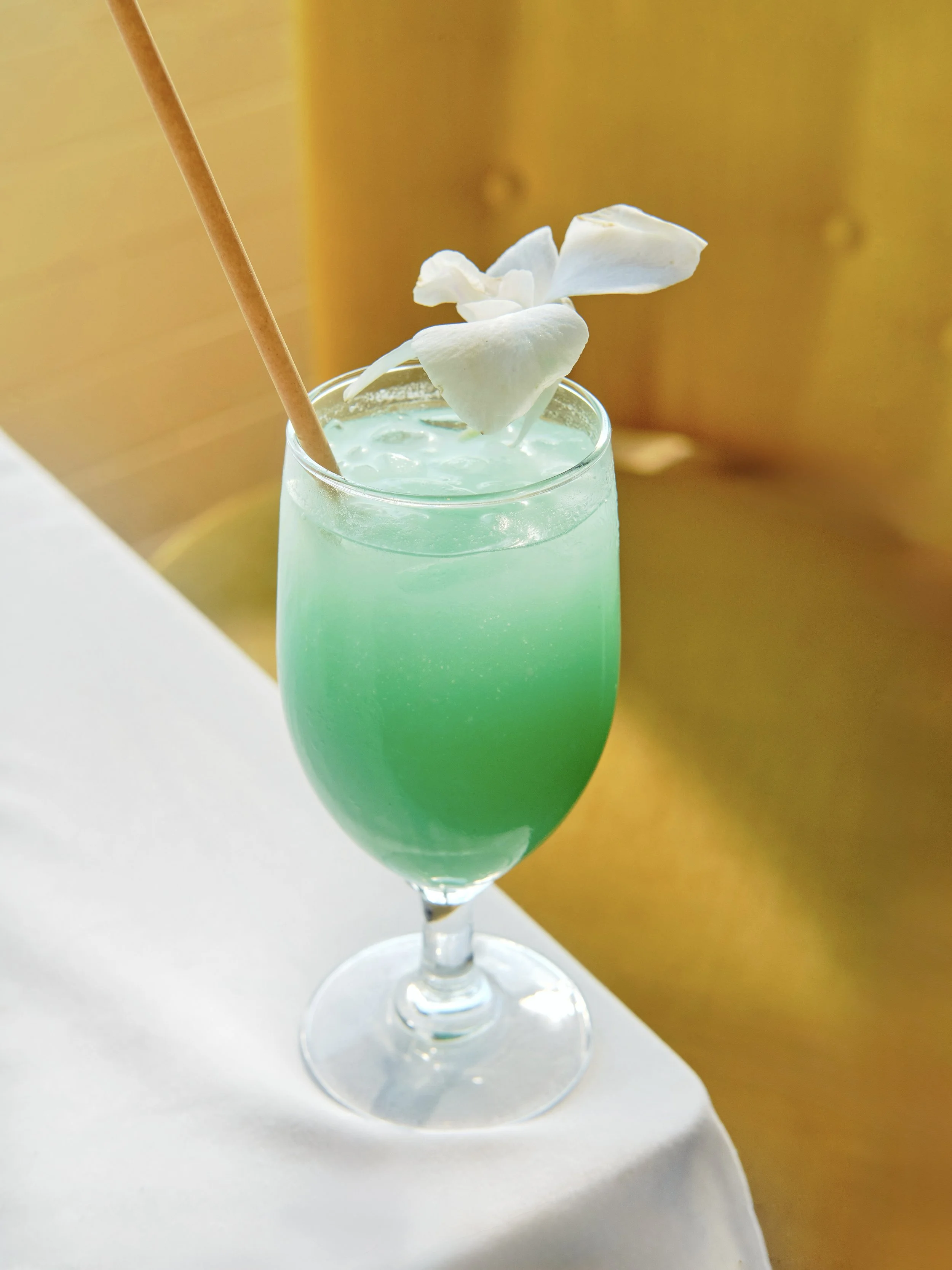 put da lime in da coconut green cocktail