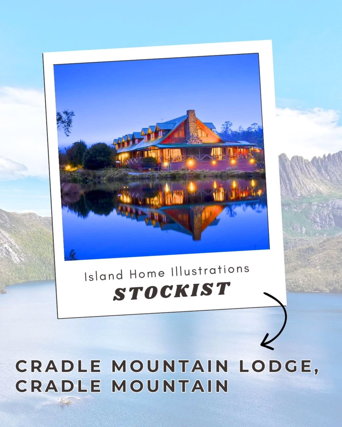 🌊☀️ NEW STOCKIST!! 

🌿 Now stocking at @cradlemountainlodge set amongst one of Tasmania's most iconic wilderness regions. I am so proud to have my design stocked here and what a special place to be a part of. 

✨️ Hey, I'm Sammy the Tasmanian Illus