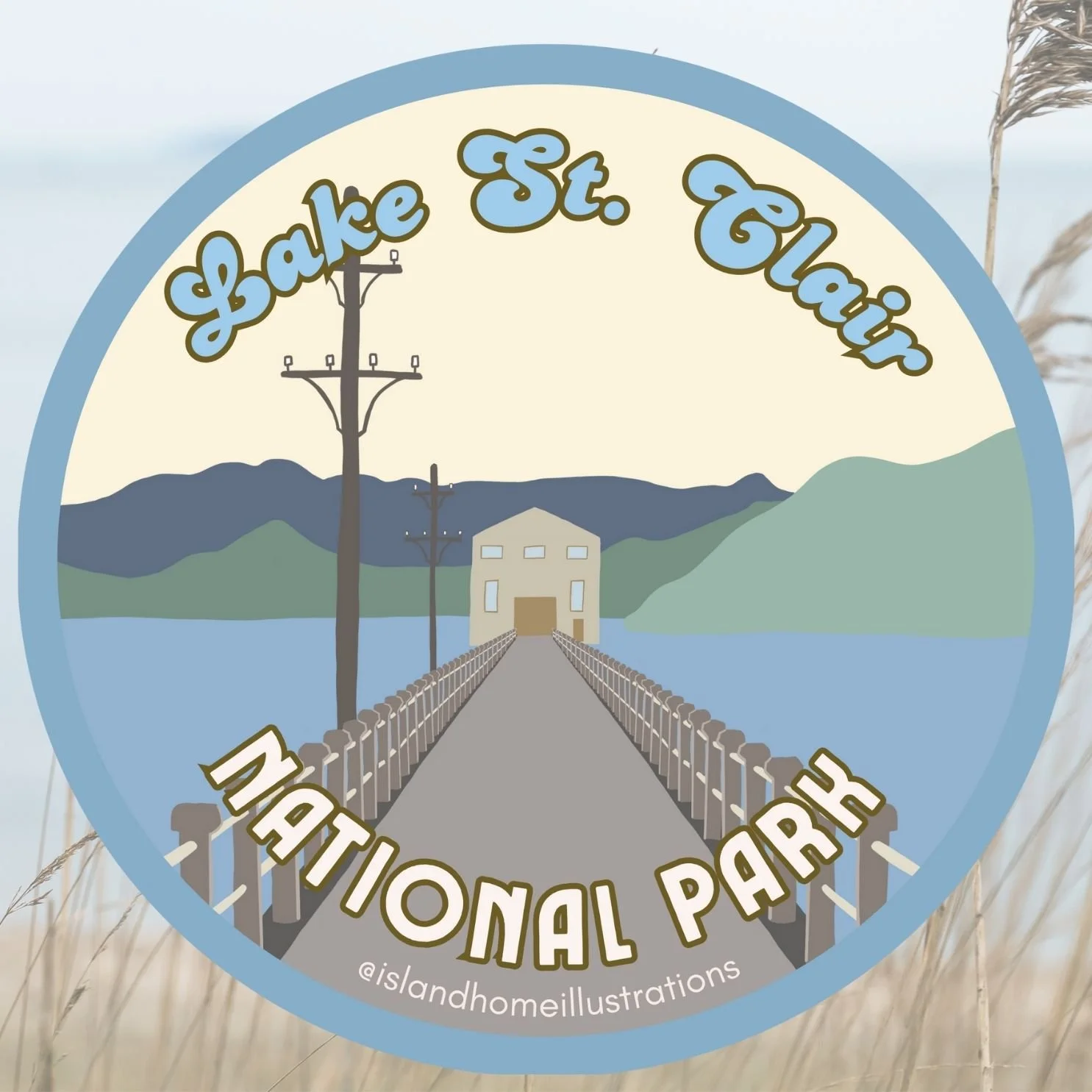Lake St. Clair National Park- Bumper Sticker