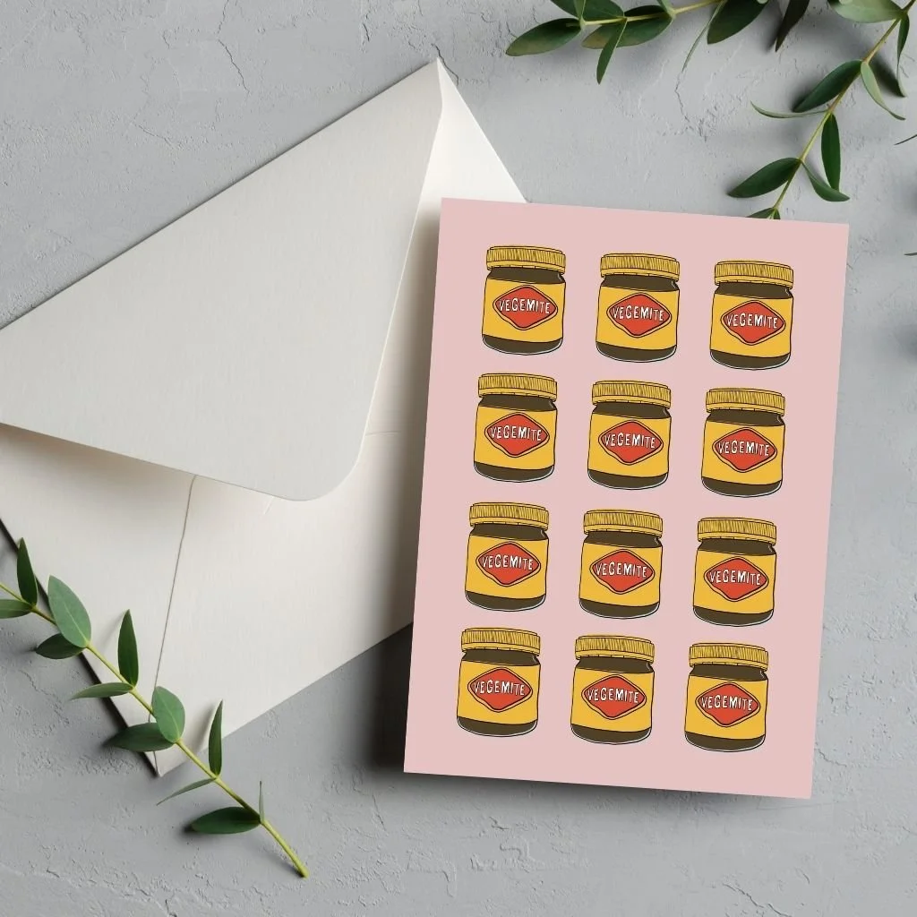 Greeting Card:  Vegemite