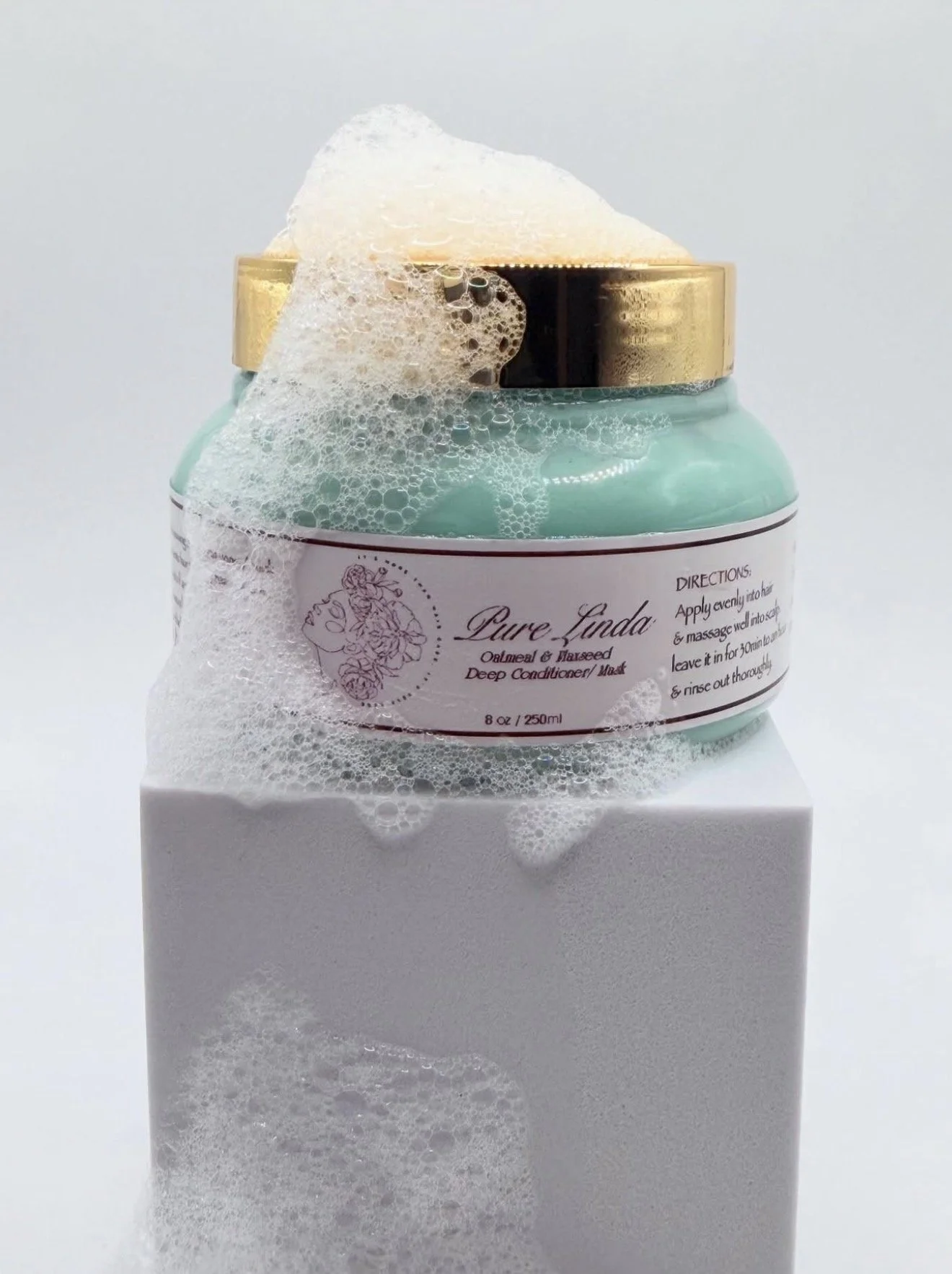 Oatmeal & Flaxseed Deep Conditioner/ Mask