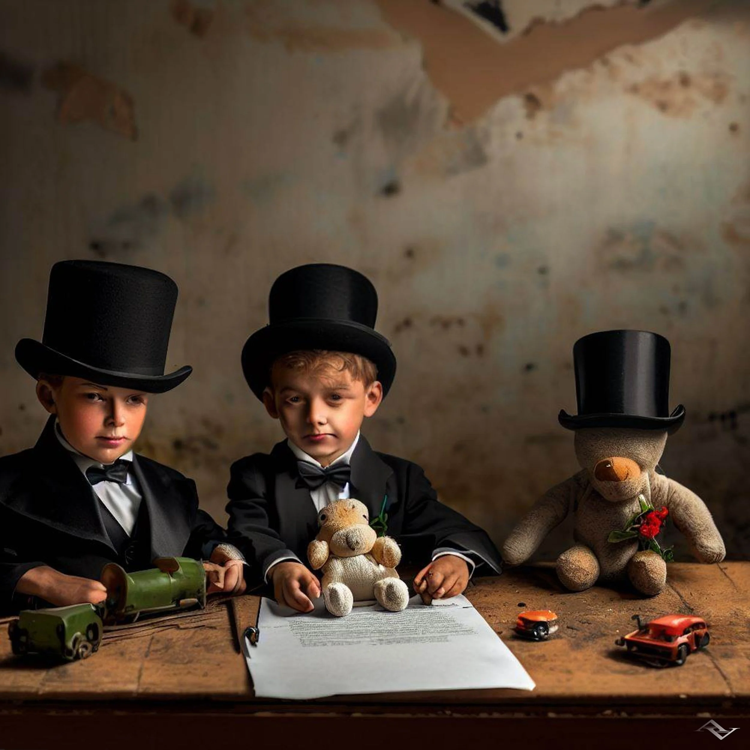 AA-AI ART - THREE DESK KIDS 1.jpg