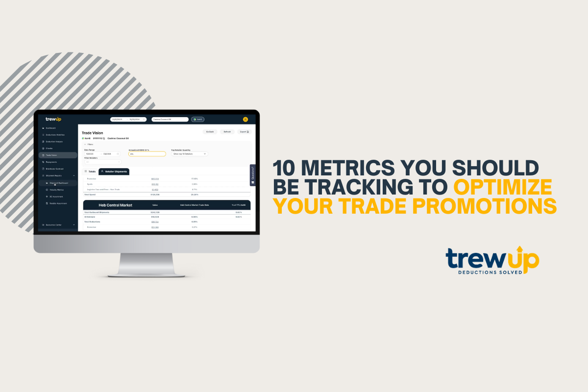 10 Metrics EVERY CPG BRAND Should Be Tracking to Optimize Trade Promotions
