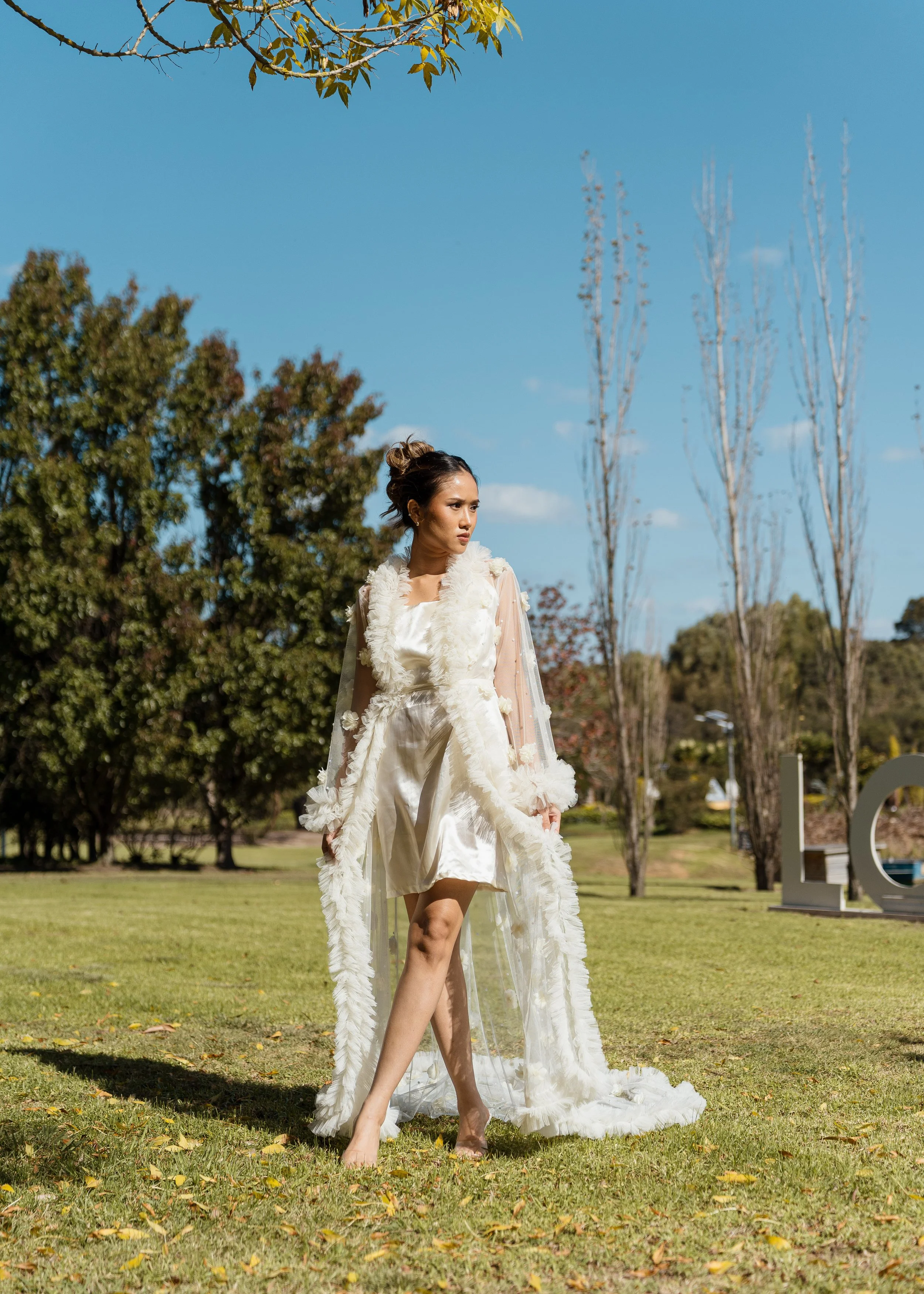 LIRA Elegant Bridal Robe