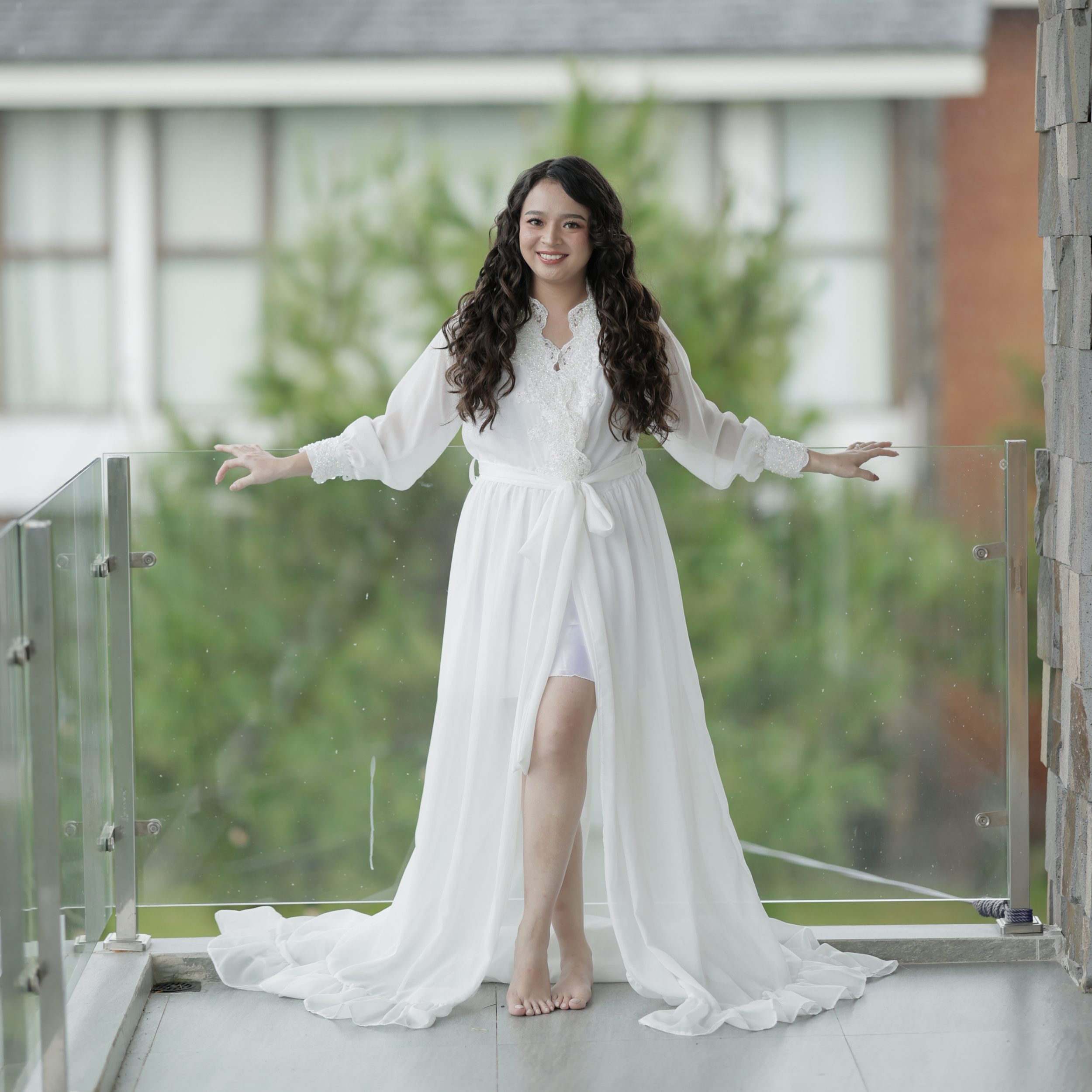 ANASTACIA Elegant Bridal Robe