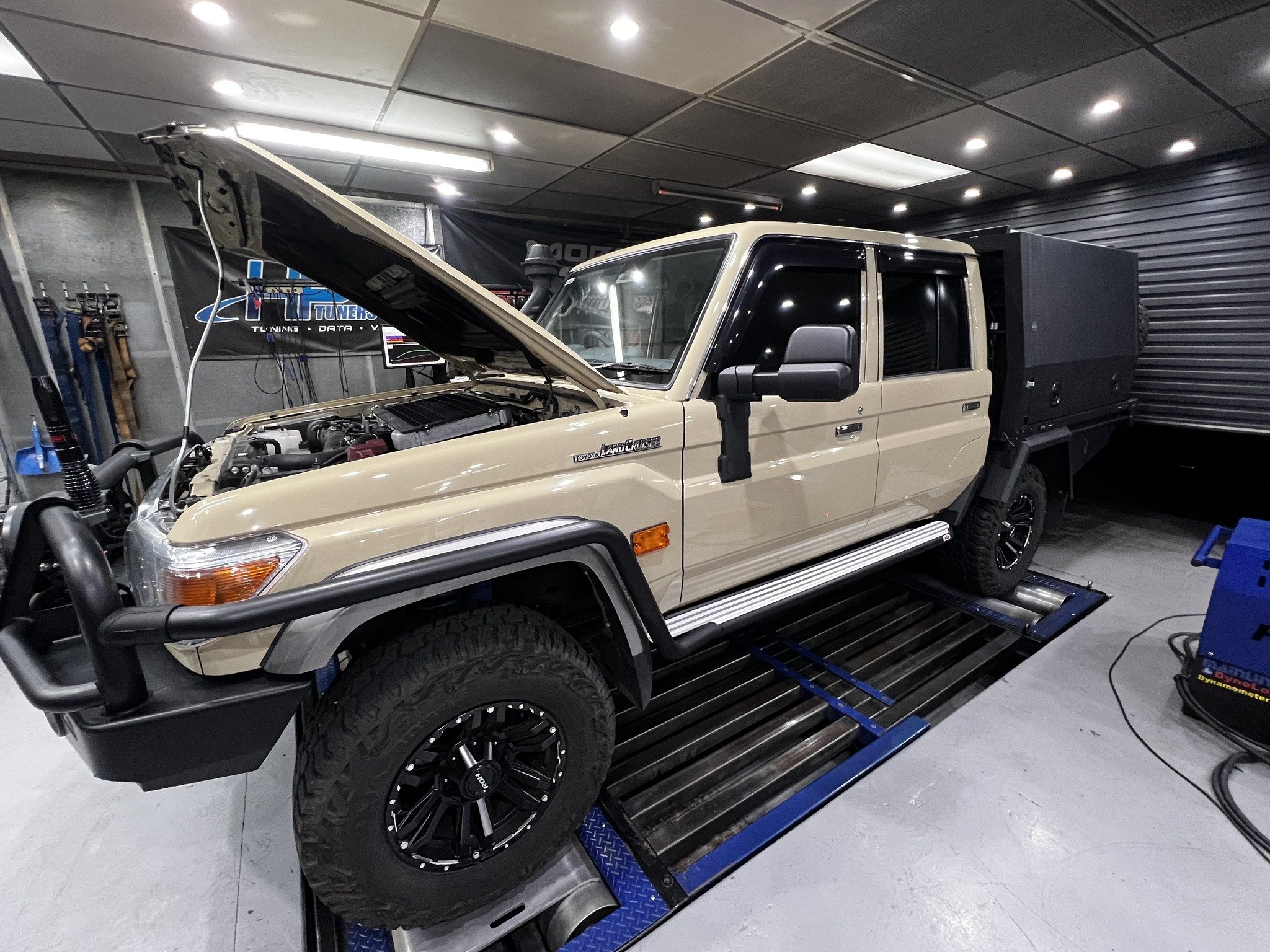 Another sandy coming through. This was a bog stock 79 coming in for a little more power and torque. We fitted up a npc clutch and got his stock standard vehicle performing like it should. Considering the low boost levels this vehicle still made amazi