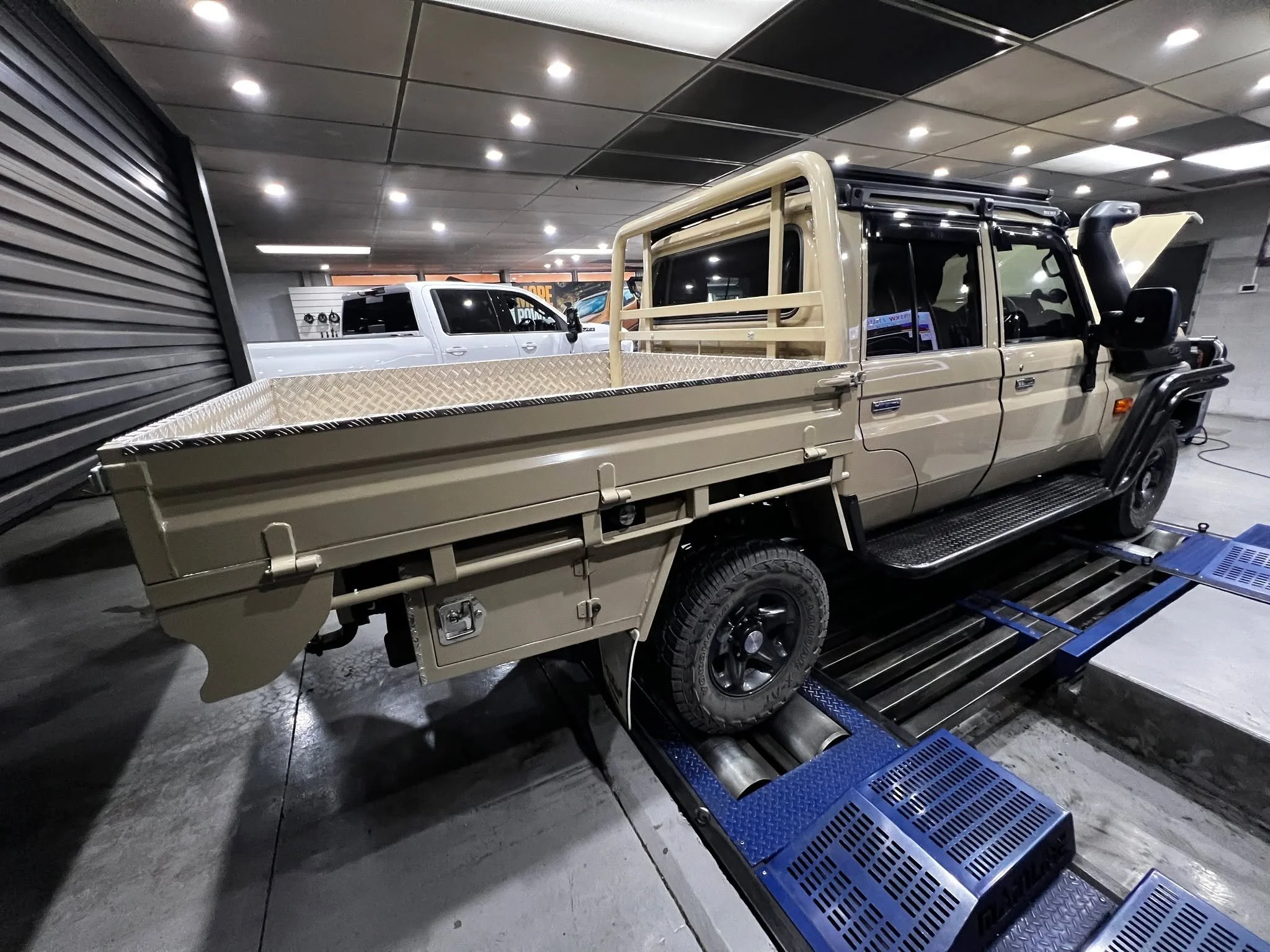 Just Autos Package 2 with the lot.
This 79 Series came in for the full @justautosmechanical Package 2 with Snorkel.
💥4&quot; Exhaust
💥Air Box
💥Twin Fan Kit
💥Custom Multimap Dyno Tune
💥Clutch Upgrade
This packages yields some awesome results when