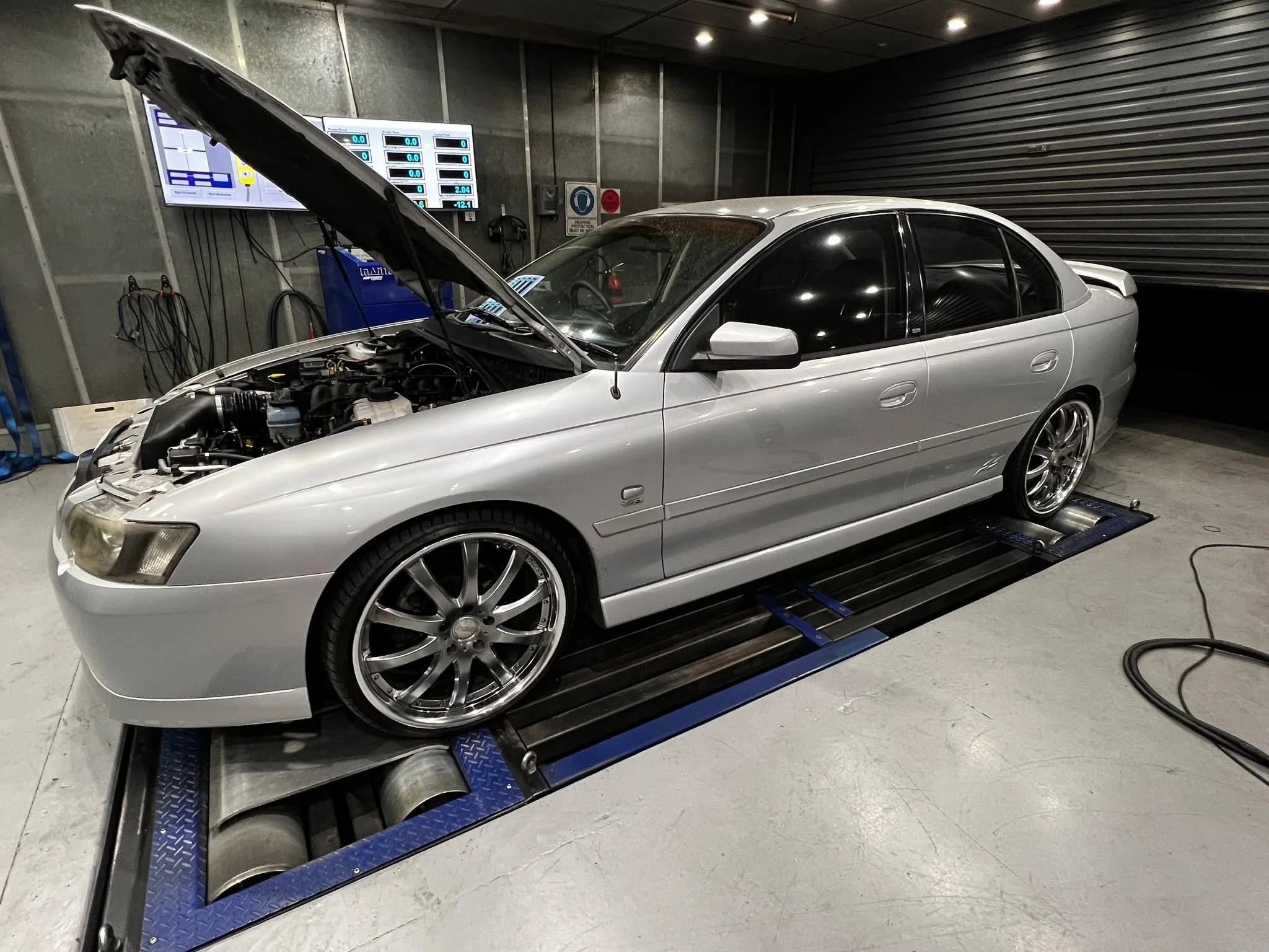 VY Holden commodore in for a nice little rebuild. This vehicle had a full engine freshen up with new bearings and a little Premium street cam package. We are seeing more and more of the first series of LS engined commodores coming through for engine 