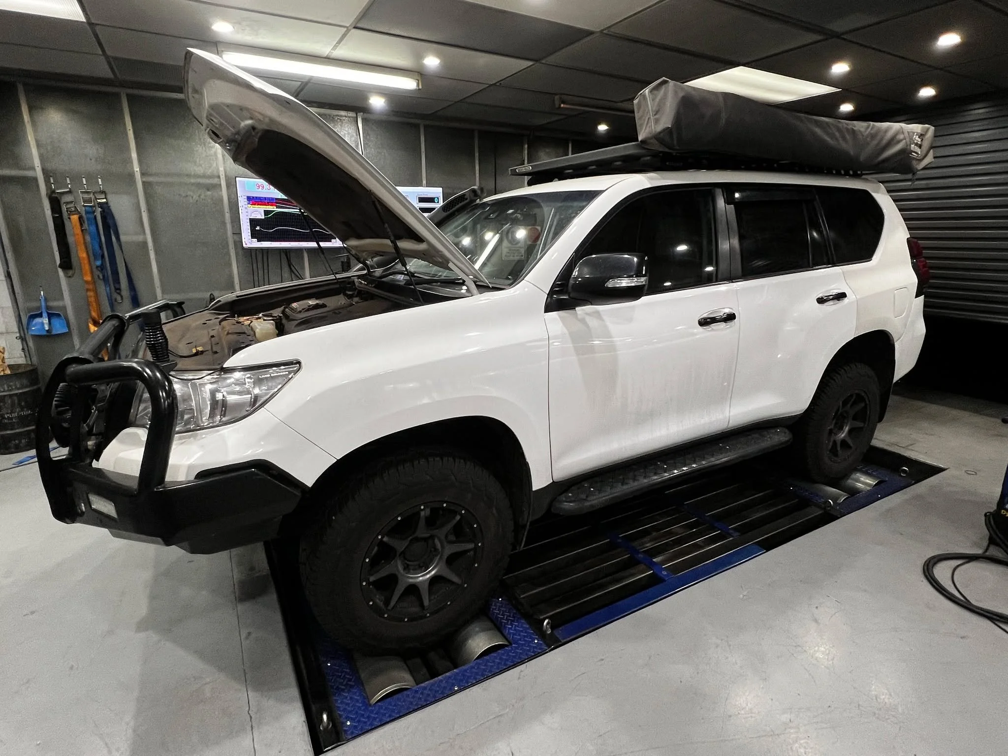 Another 150 Prado getting some much needed help in the Power and Torque department. The 150 series responds well to a custom tune to help with both everyday and off road duties. For all your Toyota needs leading into Christmas, we have some tuning sp
