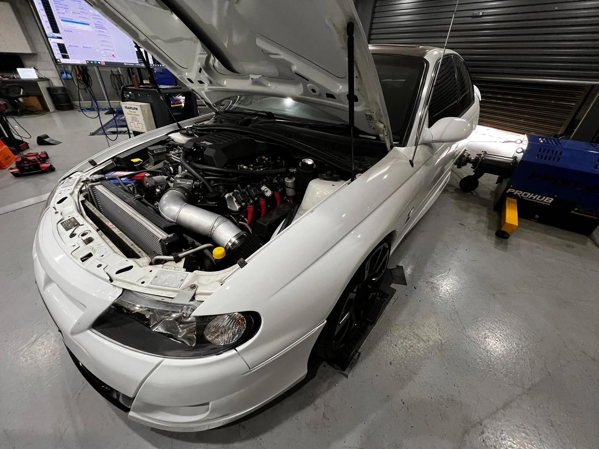 A neat VX coming in to get a custom calibration after having a host of LSA upgrades. Through the big converter this beast made some awesome numbers through the LSA blower. For all your LS tuning needs, we have you covered. Not all tunes are created e