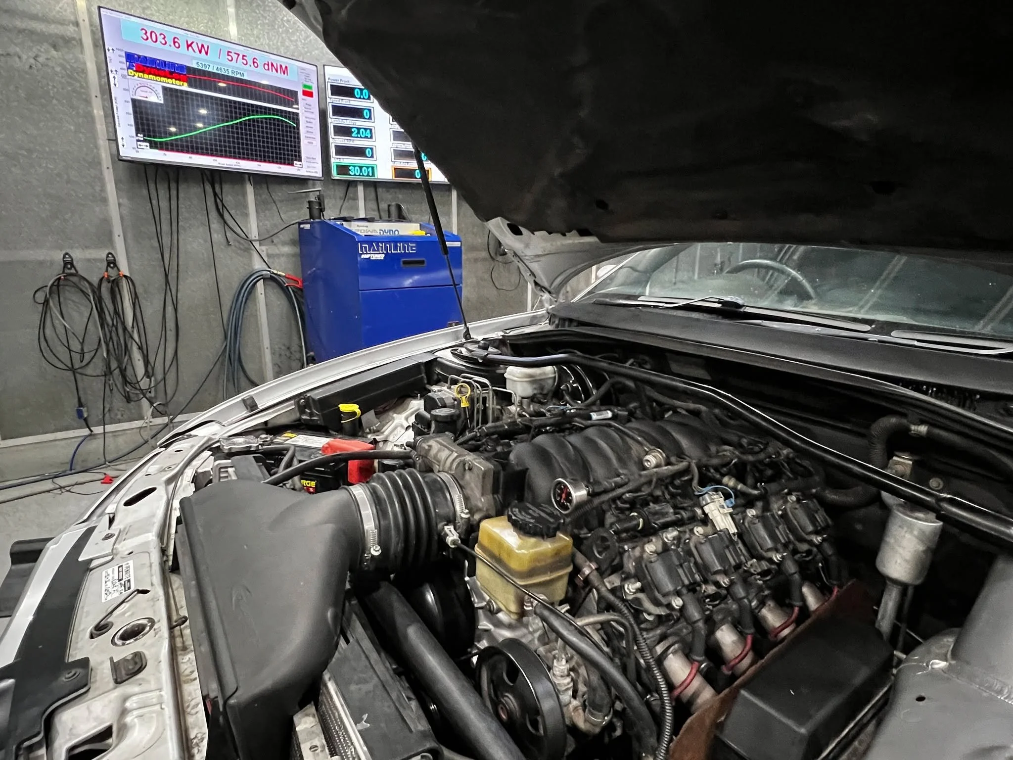 VZ hitting the rollers for a tidy up tune after some little tweaks. This 5.7 punched out a healthy 303kw at the wheels. Great gains for this LS, now its time for some street cruising. For all your LS tuning needs, we have you covered. 
 #morpowasa #g