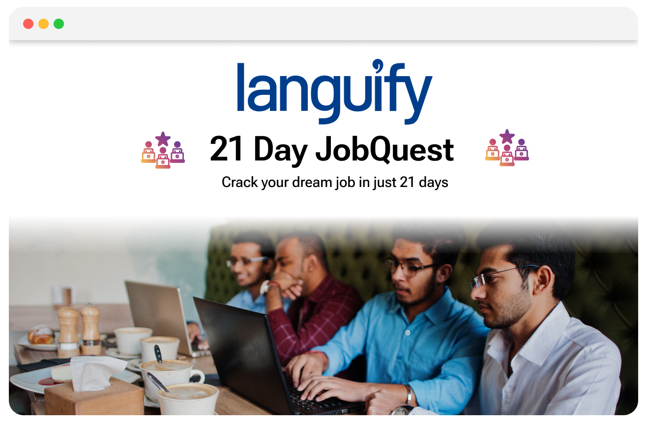 21 day JobQuest — Languify