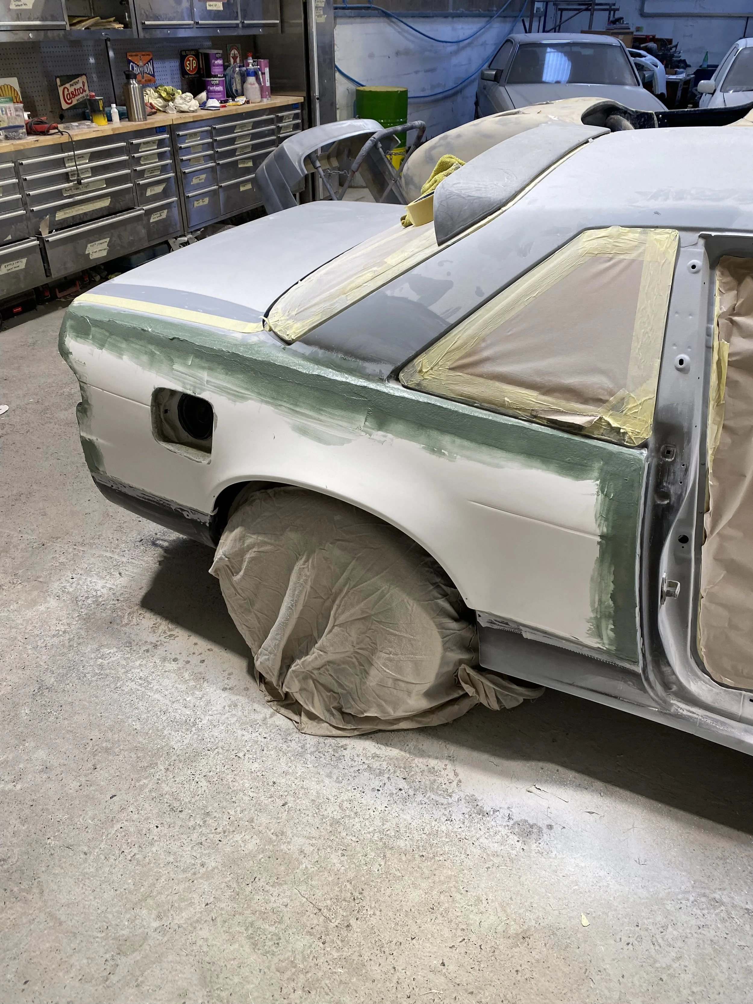 nissan ps13 widebody kit moulding