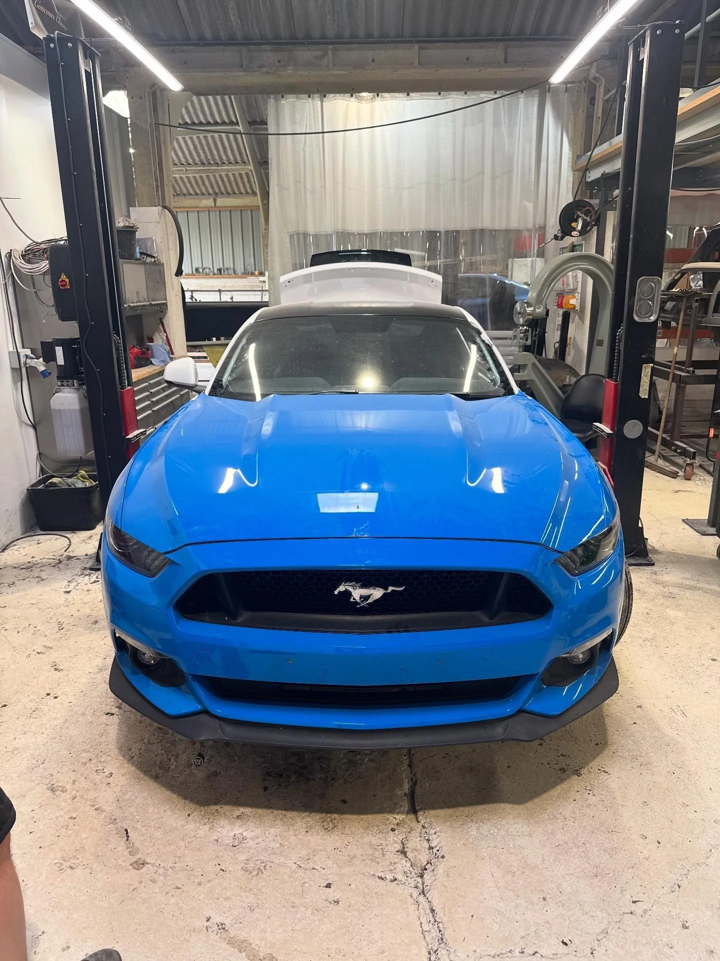 We make the odd exception for some rather special motors I will admit&hellip;

Chris has been hard at work stripping down, panel beating, fabricating, refitting and an everything inbetween on this beating heart of american muscle. 

We&rsquo;re reall