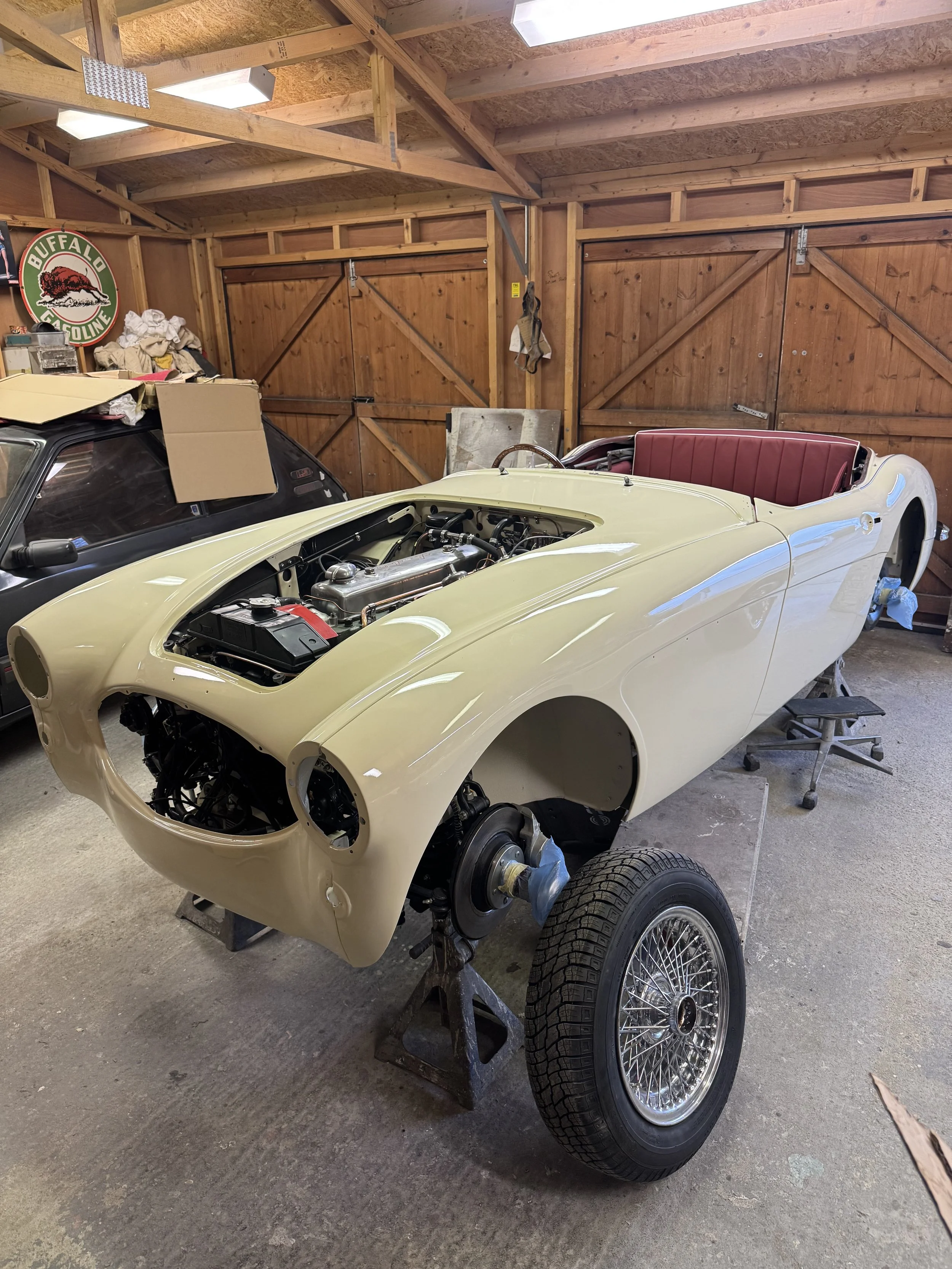 Full Respray and reassembly on Austin Healey