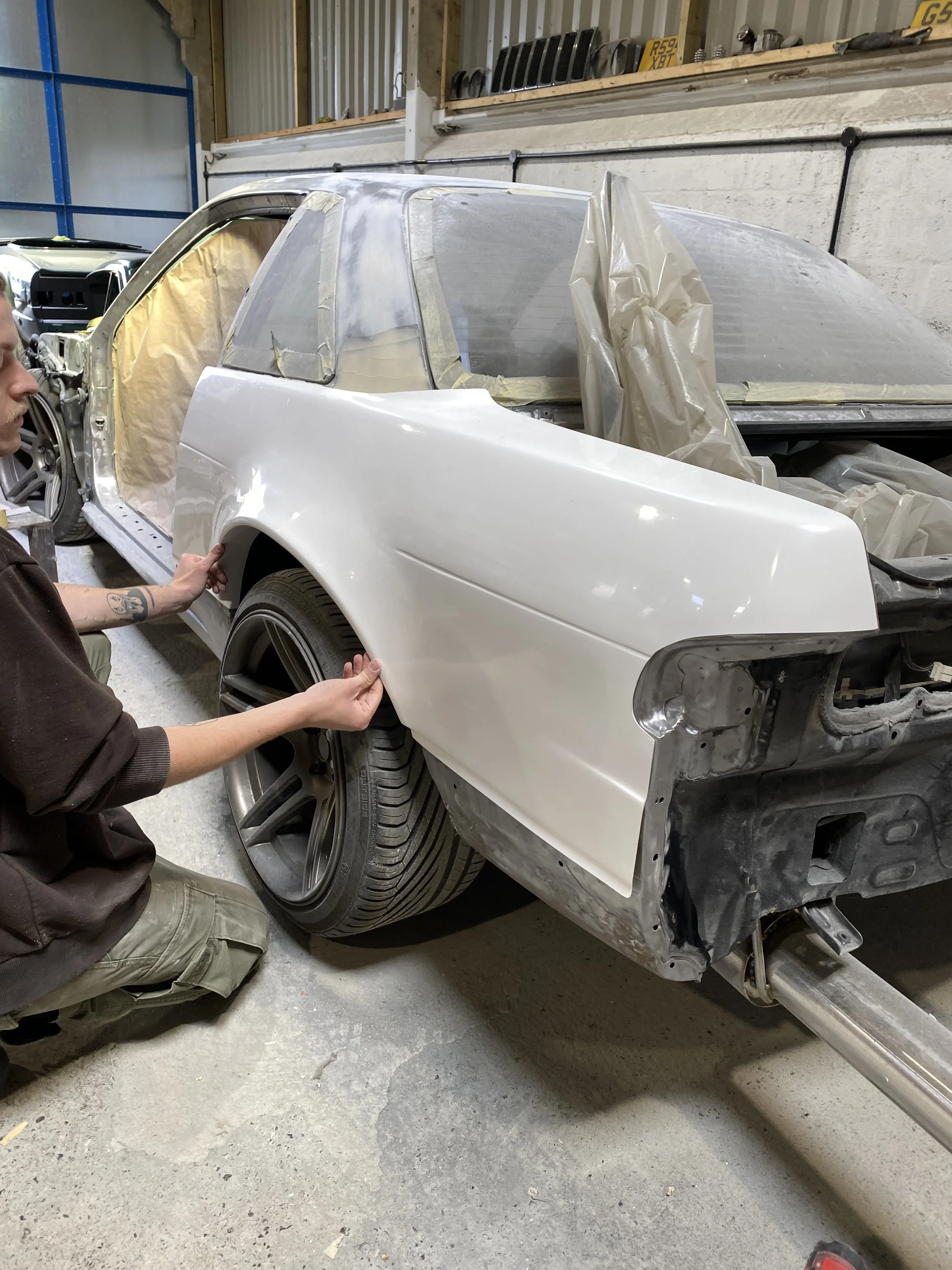 nissan ps13 widbody kit fitment