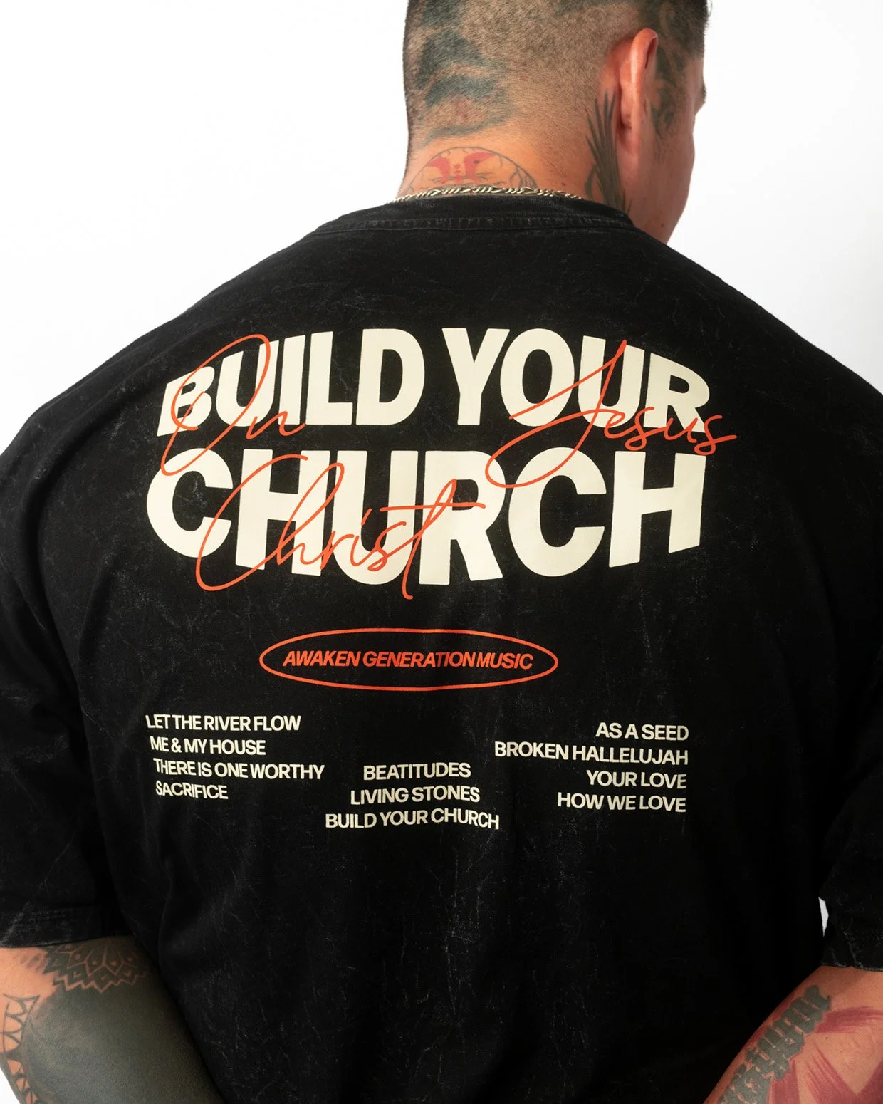 'Build Your Church' Oversized T-Shirt