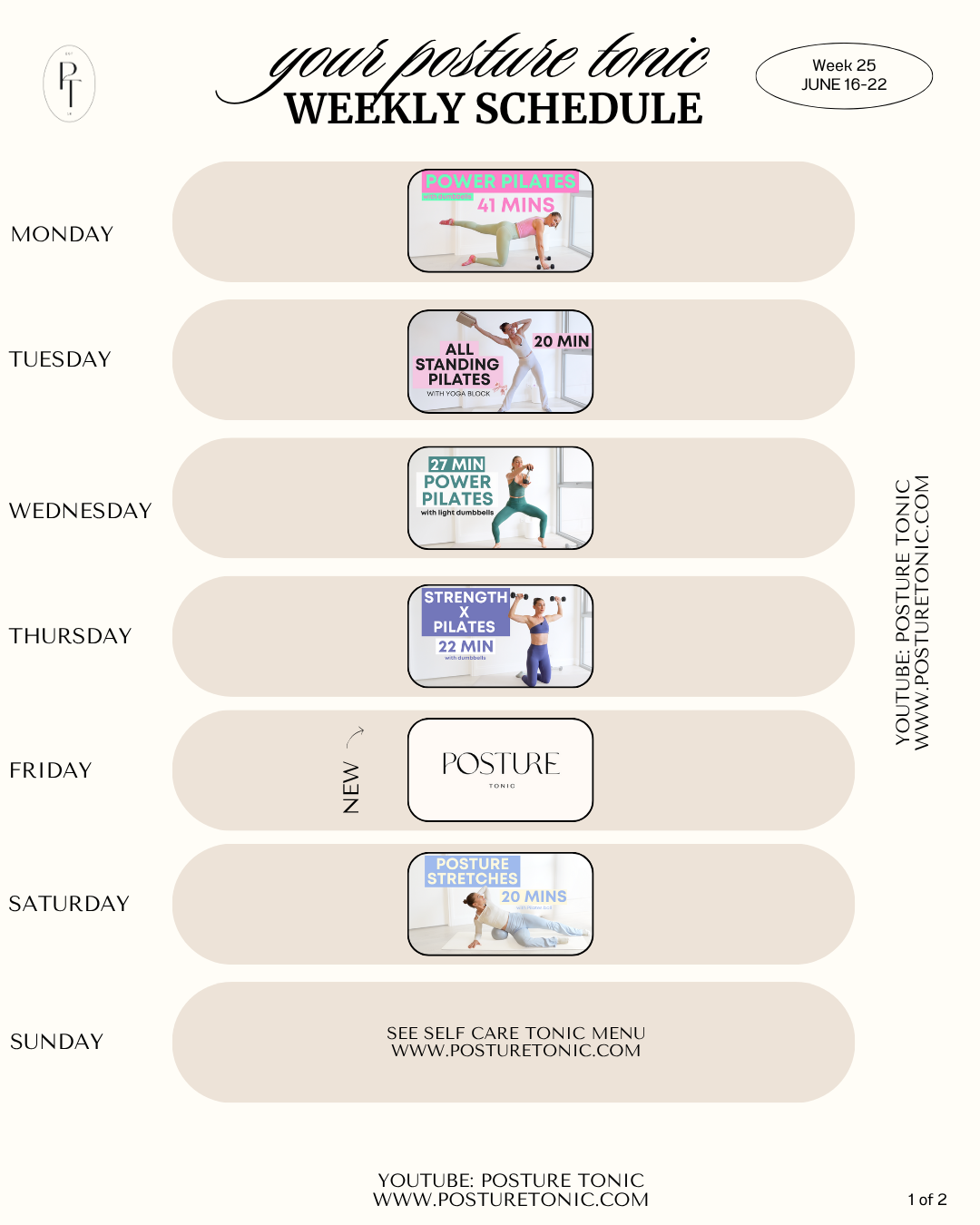 Your Free Weekly Workout Plan: June 16–22