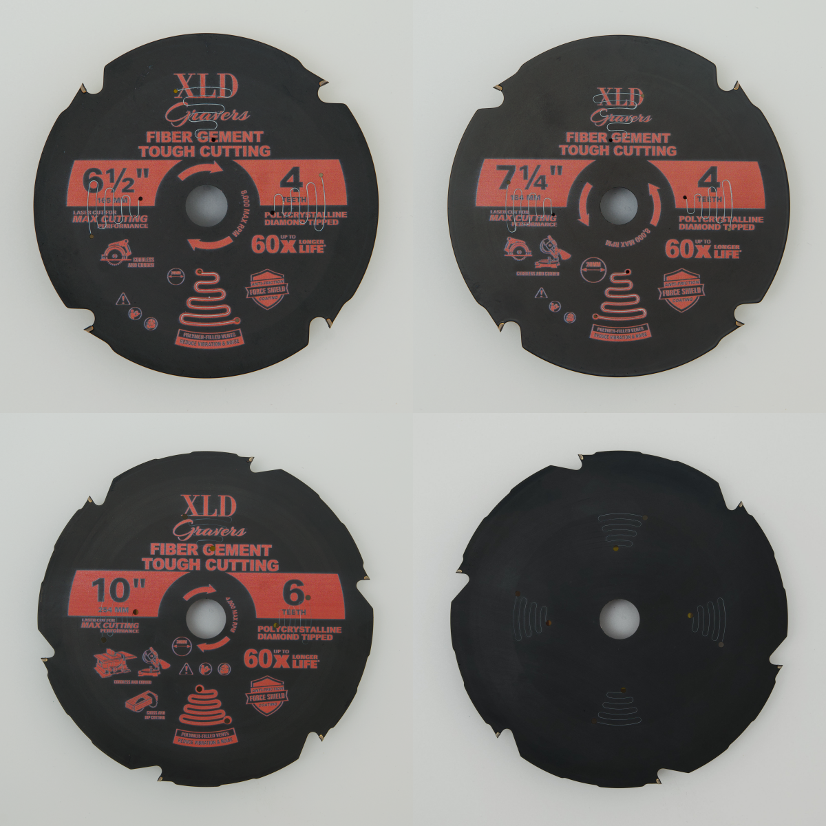 PCD Fibre Cement Circular Saw Blade
