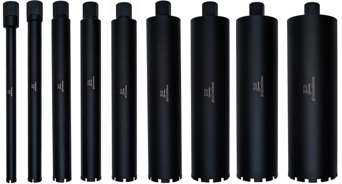 Laser Welded Diamond Core Drill Bit