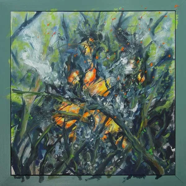 Fire in the Forest Spring