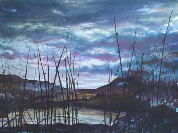 Dawn in the Reed Beds