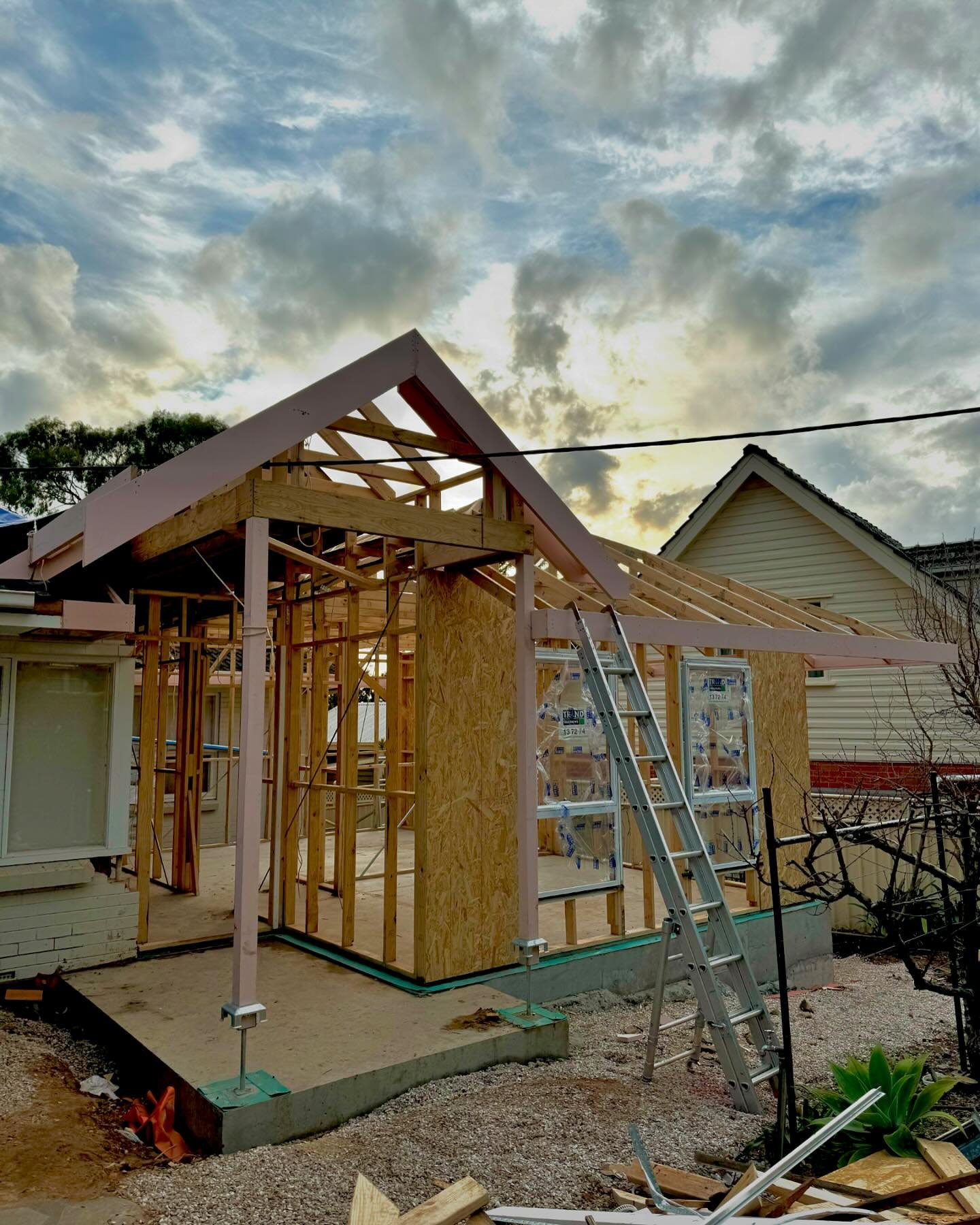 😮&zwj;💨 | Beaumont framing stage complete