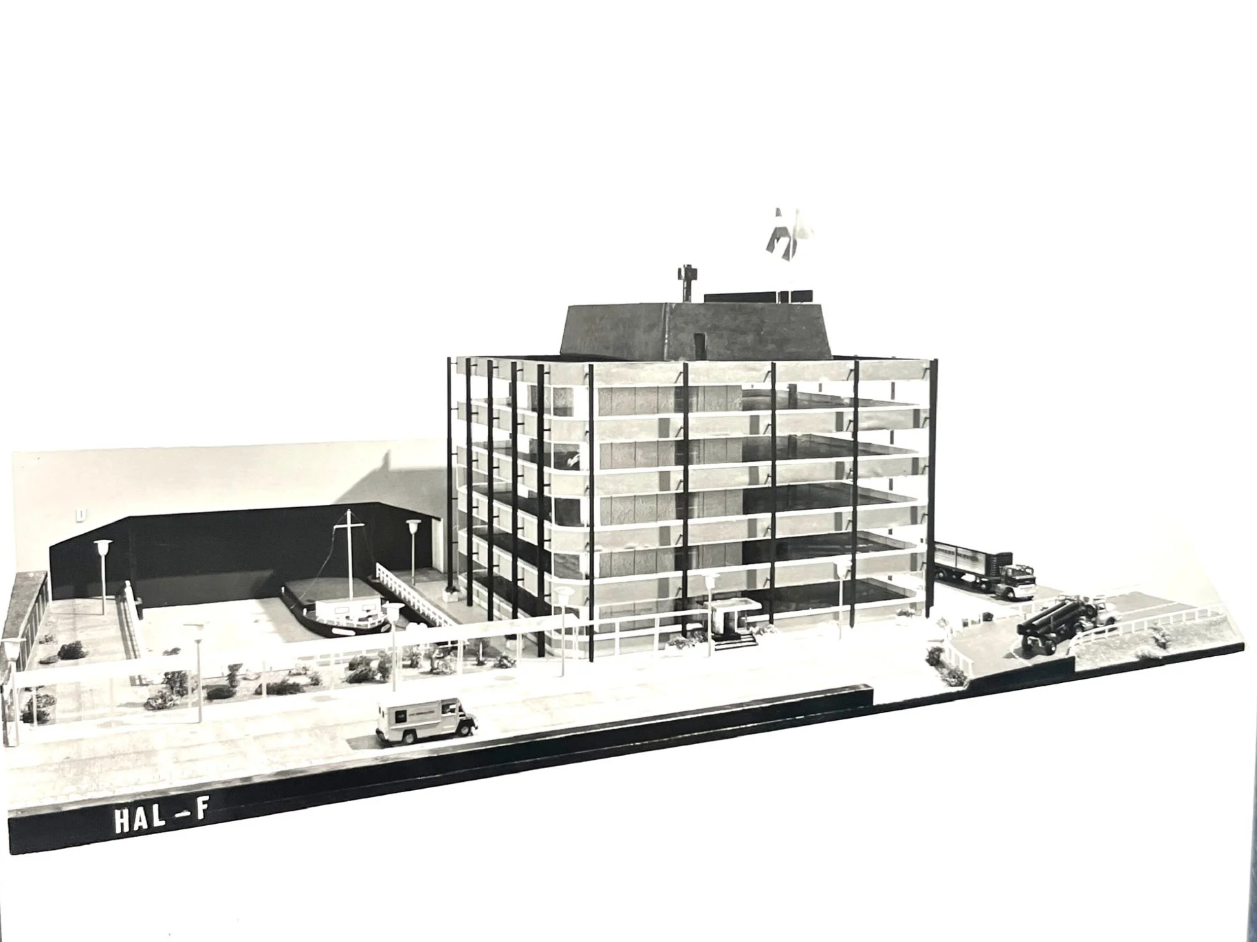 Maquette hoofdkantoor