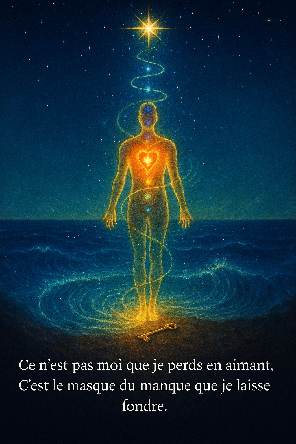 Est-ce que l’amour, c’est tout donner… ou être tout ? / C’est ce que mon parcours Flamme Jumelle m’a permis d'intégrer.